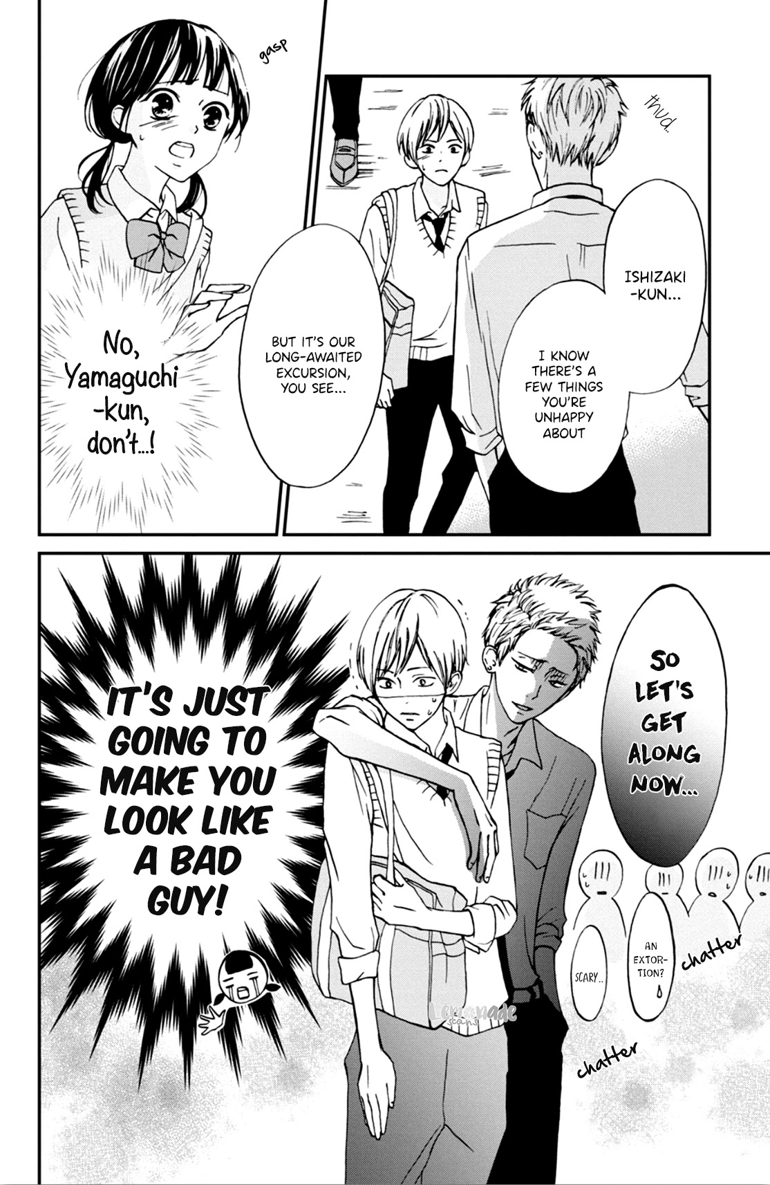 Yamaguchi-kun wa warukunai Chapter 4 page 8 - Chapter 4