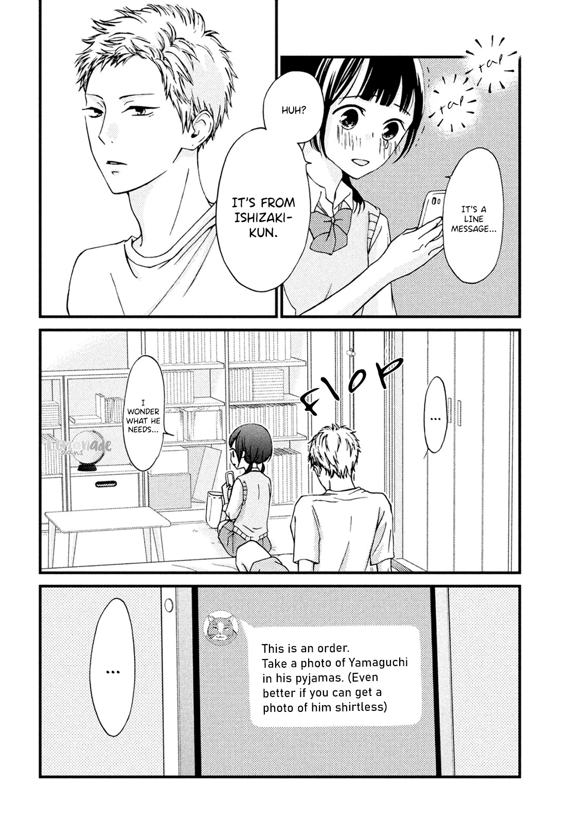 Yamaguchi-kun wa warukunai Chapter 6 page 23 - Chapter 6