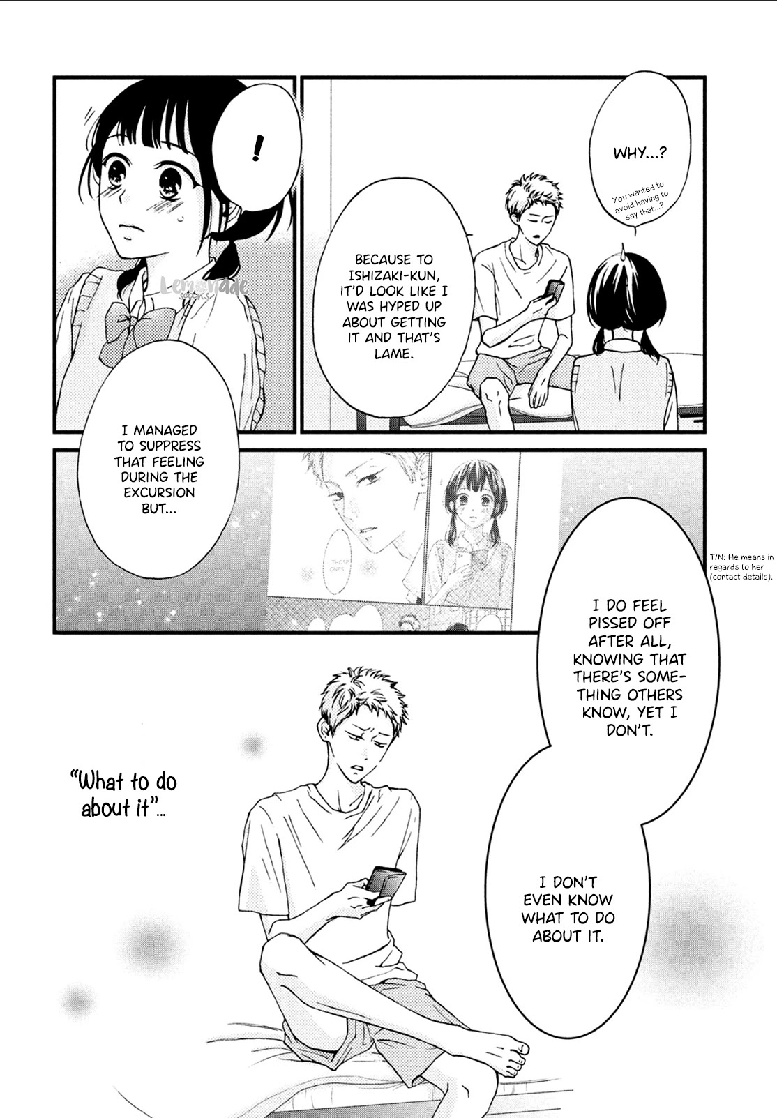 Yamaguchi-kun wa warukunai Chapter 6 page 27 - Chapter 6