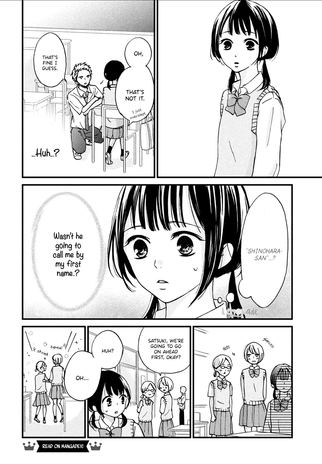 Yamaguchi-kun wa warukunai Chapter 7 page 11 - Chapter 7