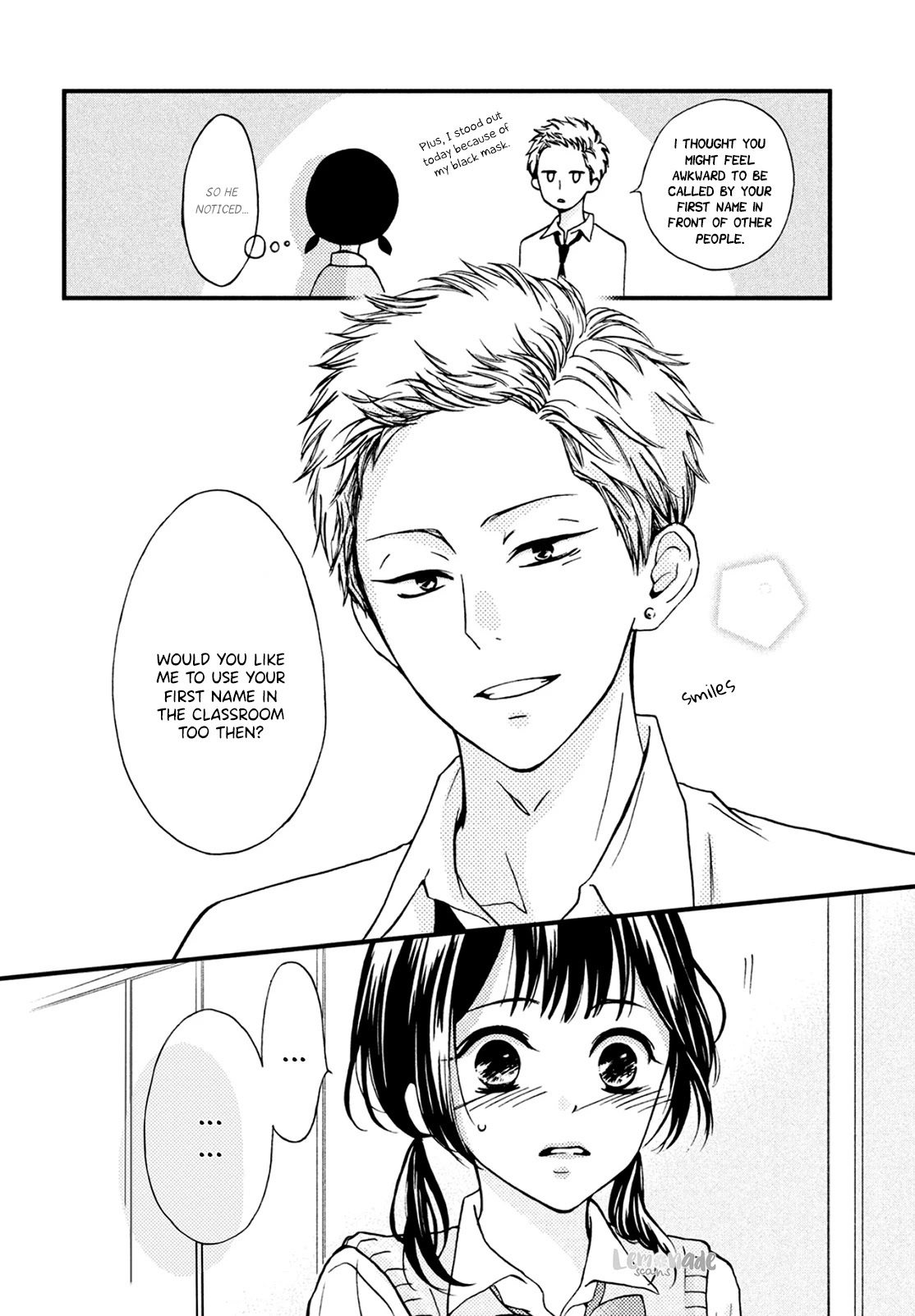 Yamaguchi-kun wa warukunai Chapter 7 page 17 - Chapter 7