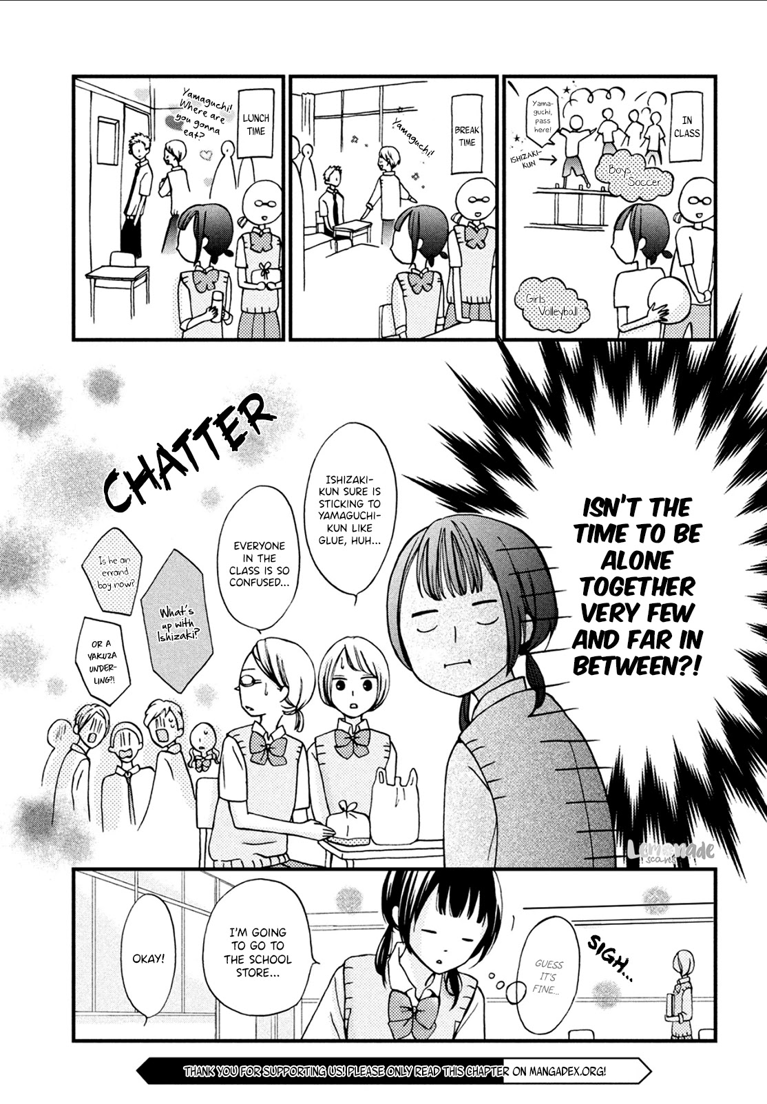 Yamaguchi-kun wa warukunai Chapter 7 page 20 - Chapter 7