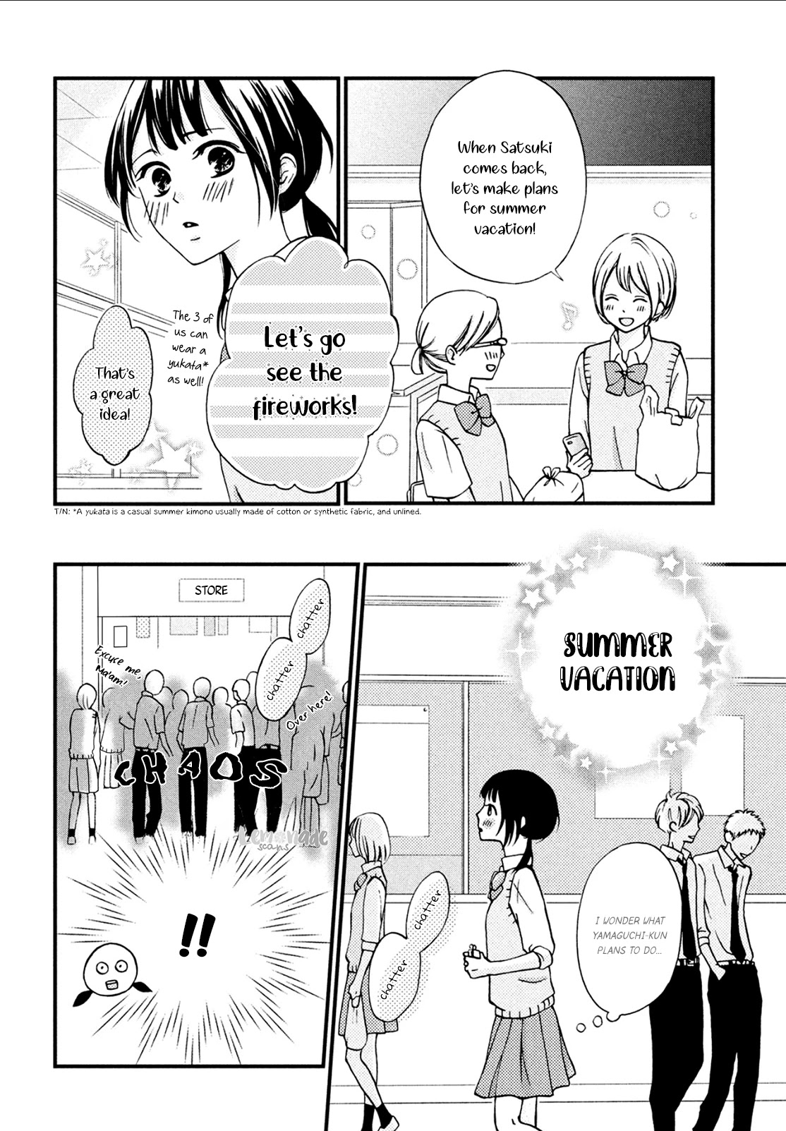 Yamaguchi-kun wa warukunai Chapter 7 page 21 - Chapter 7