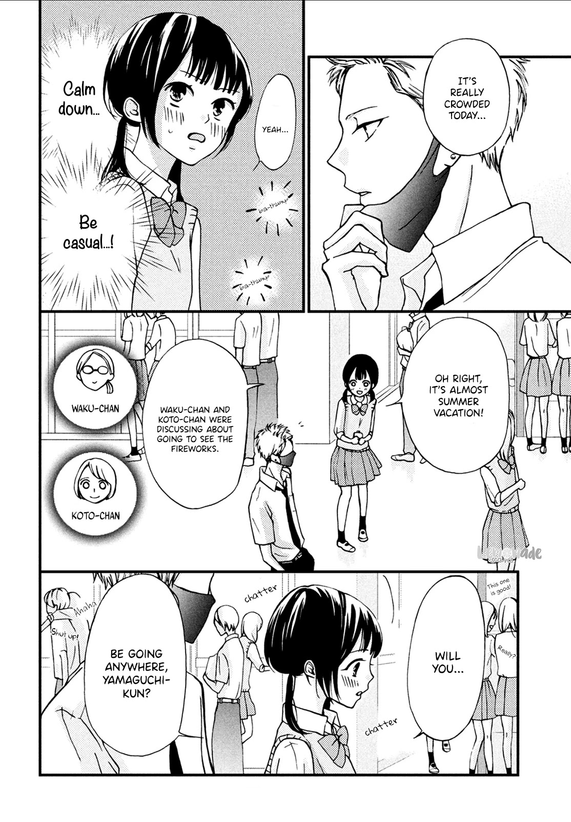 Yamaguchi-kun wa warukunai Chapter 7 page 23 - Chapter 7