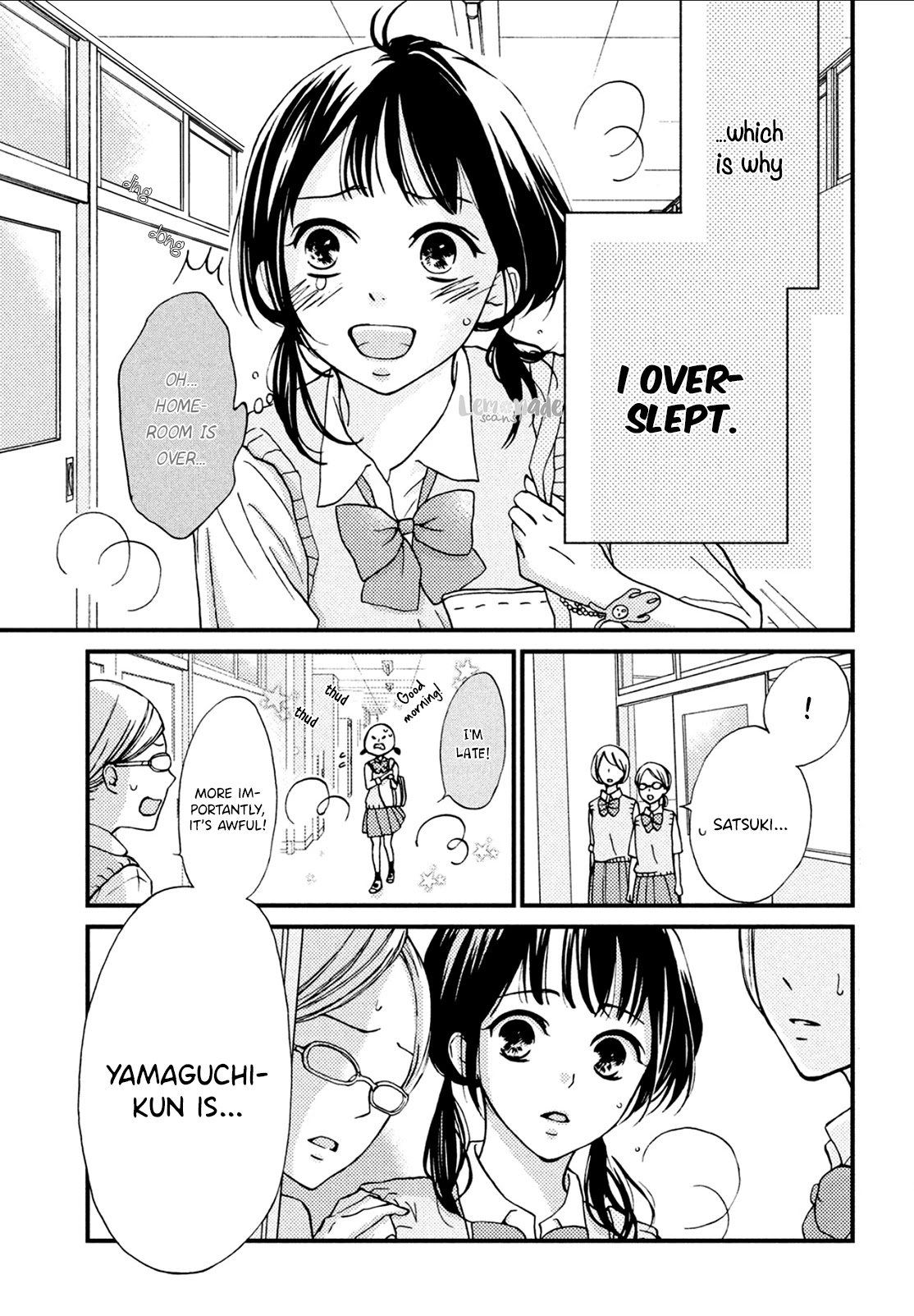 Yamaguchi-kun wa warukunai Chapter 7 page 6 - Chapter 7