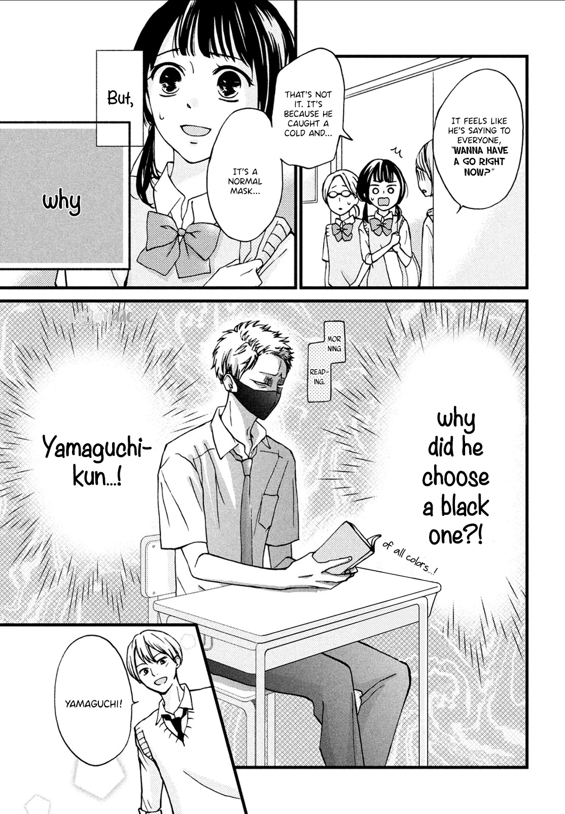 Yamaguchi-kun wa warukunai Chapter 7 page 8 - Chapter 7