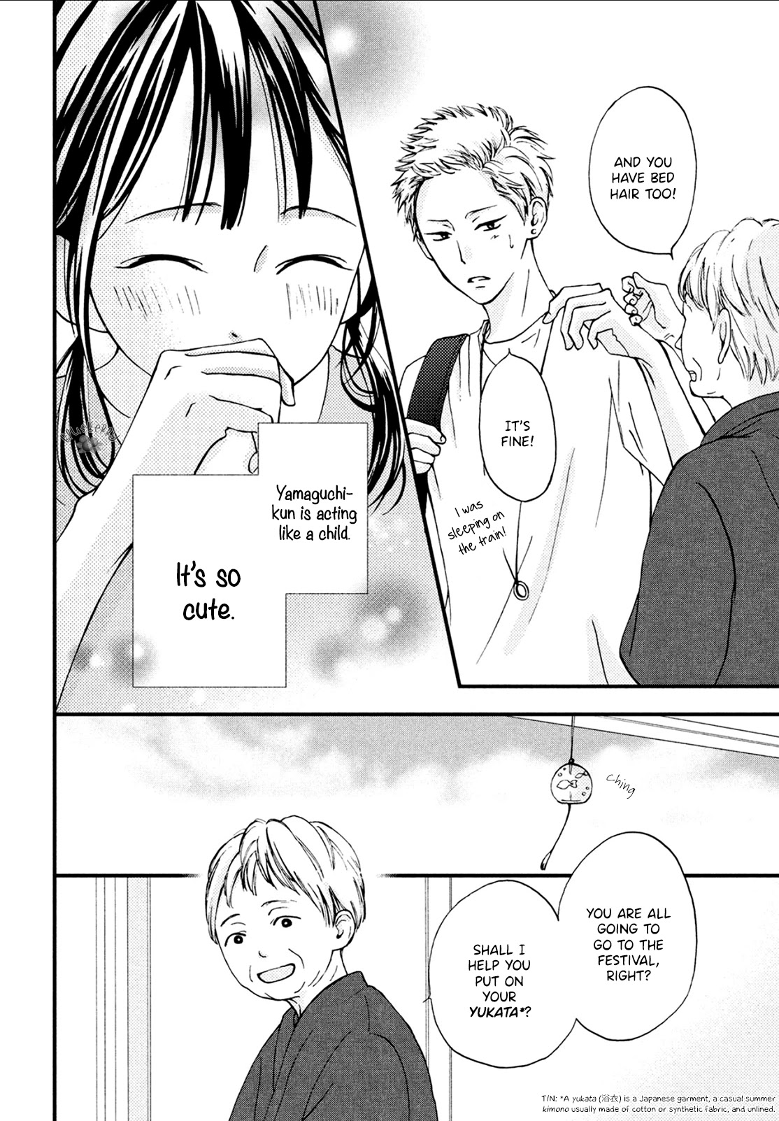 Yamaguchi-kun wa warukunai Chapter 8 page 17 - Chapter 8