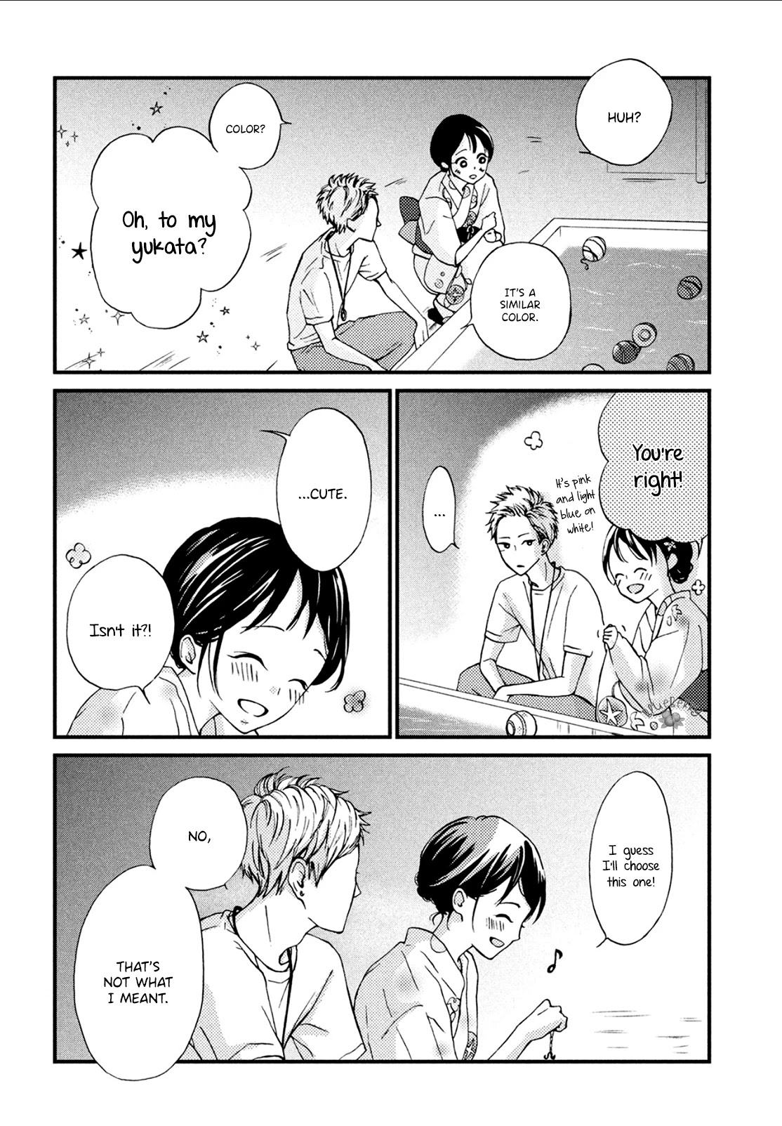 Yamaguchi-kun wa warukunai Chapter 8 page 33 - Chapter 8