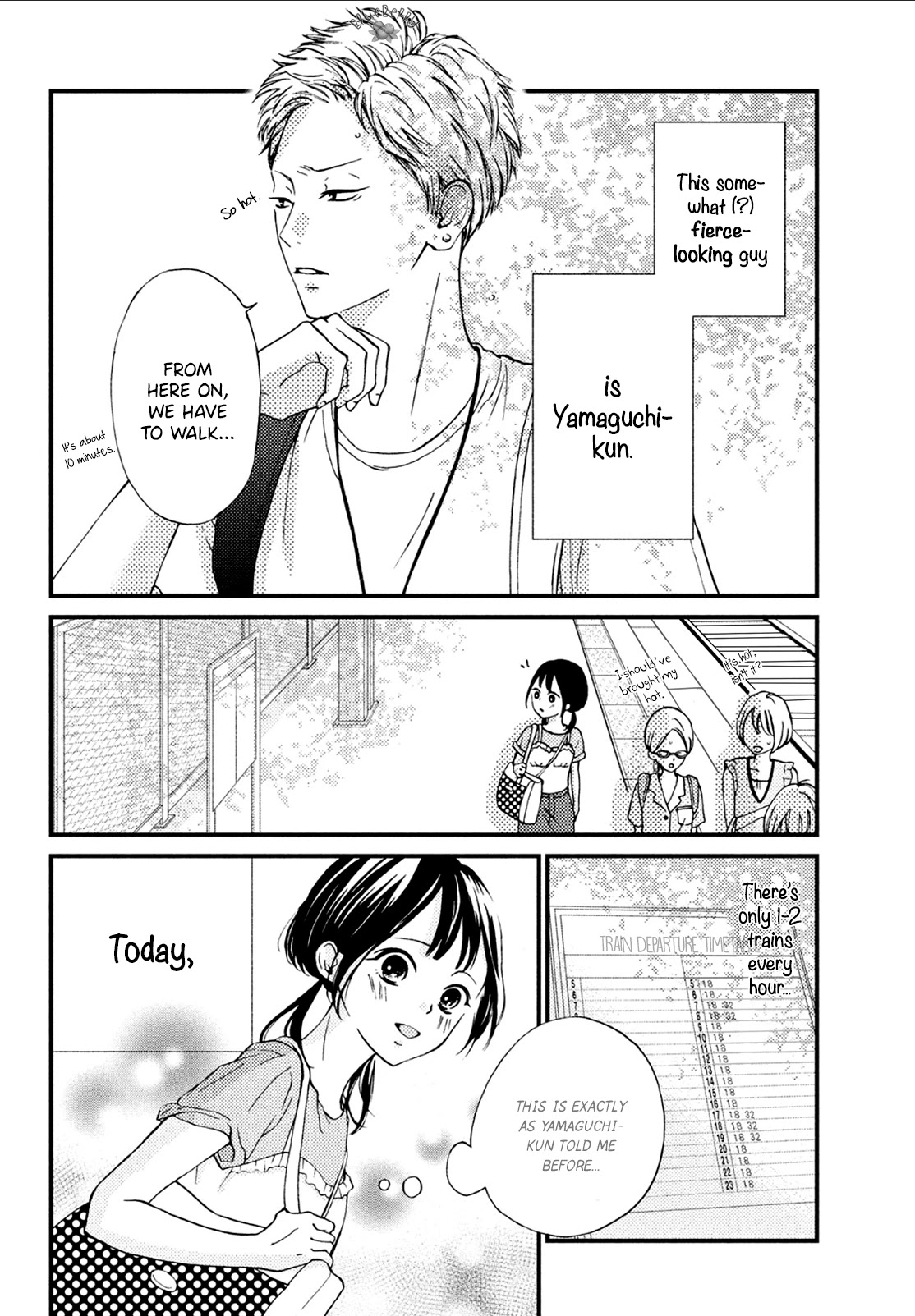 Yamaguchi-kun wa warukunai Chapter 8 page 9 - Chapter 8