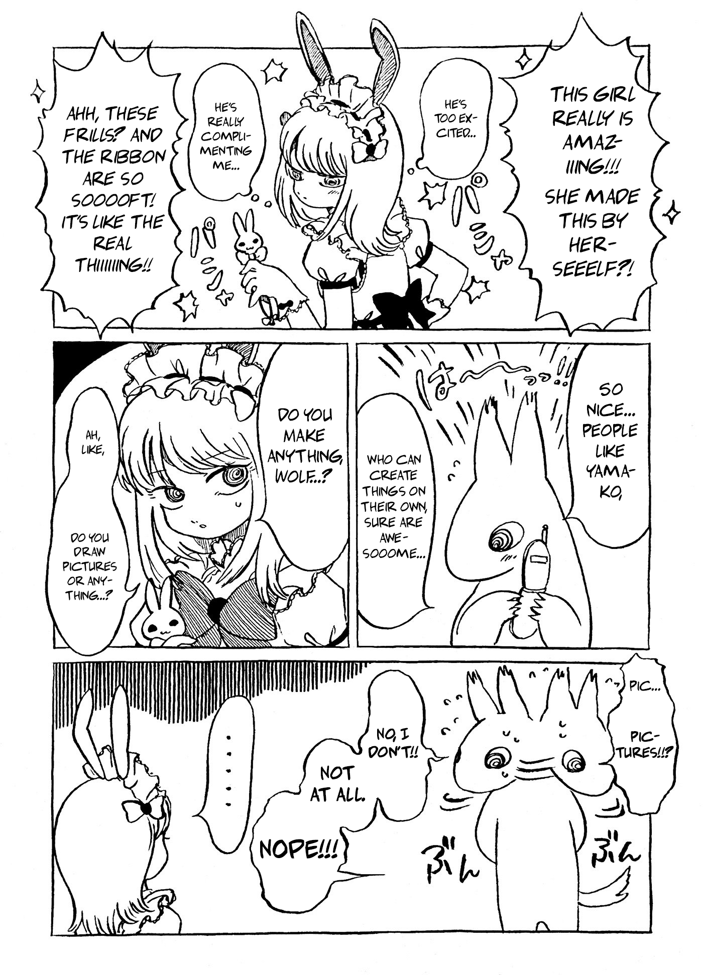 Yamako and Wolf Chapter 2 page 3 - Chapter 2