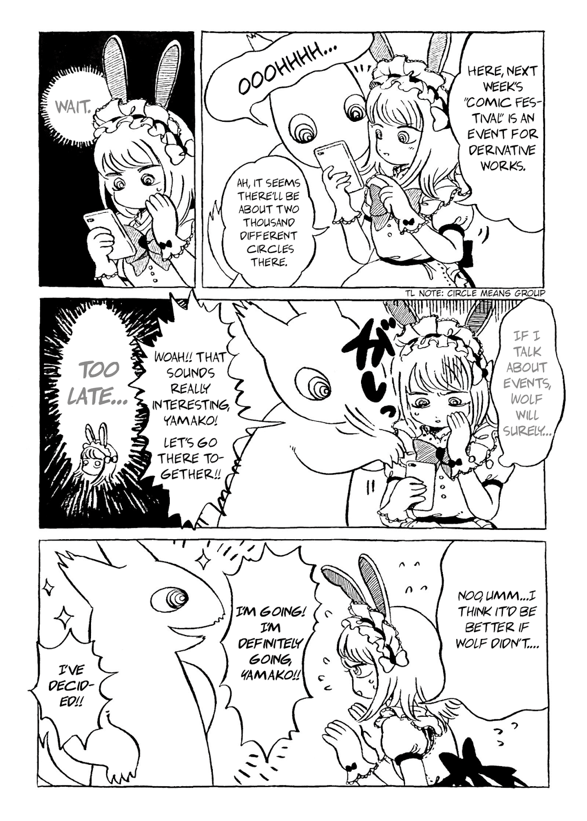 Yamako and Wolf Chapter 3 page 2 - Chapter 3
