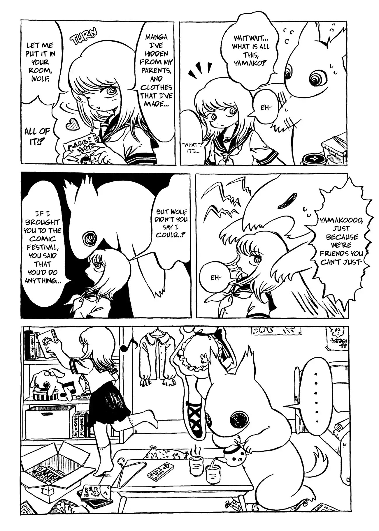 Yamako and Wolf Chapter 6 page 2 - Chapter 6