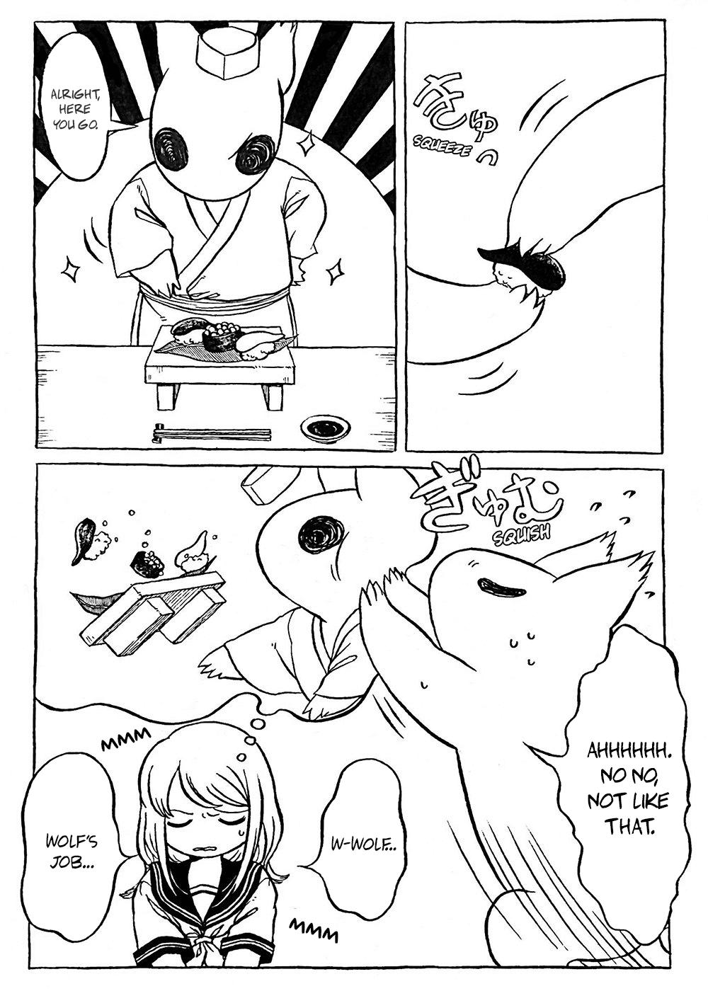 Yamako and Wolf Chapter 7 page 1 - Chapter 7