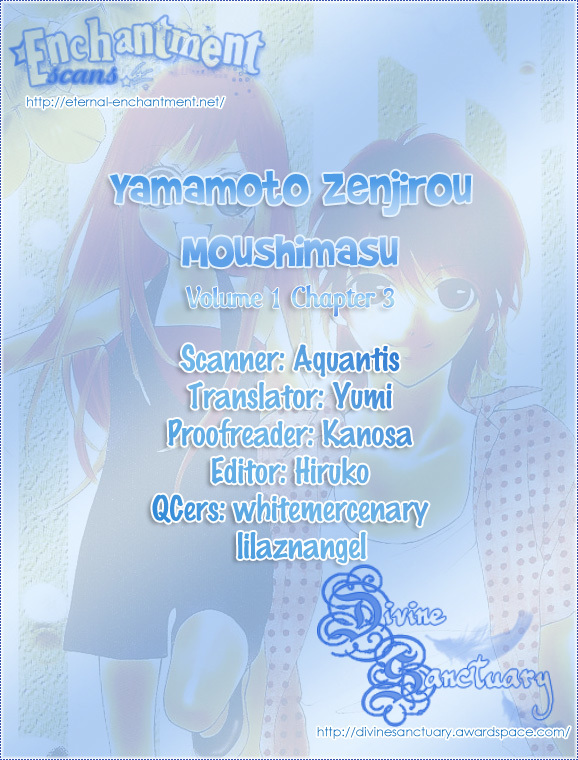 Yamamoto Zenjirou to Moushimasu Chapter 3 page 59 - Chapter 3