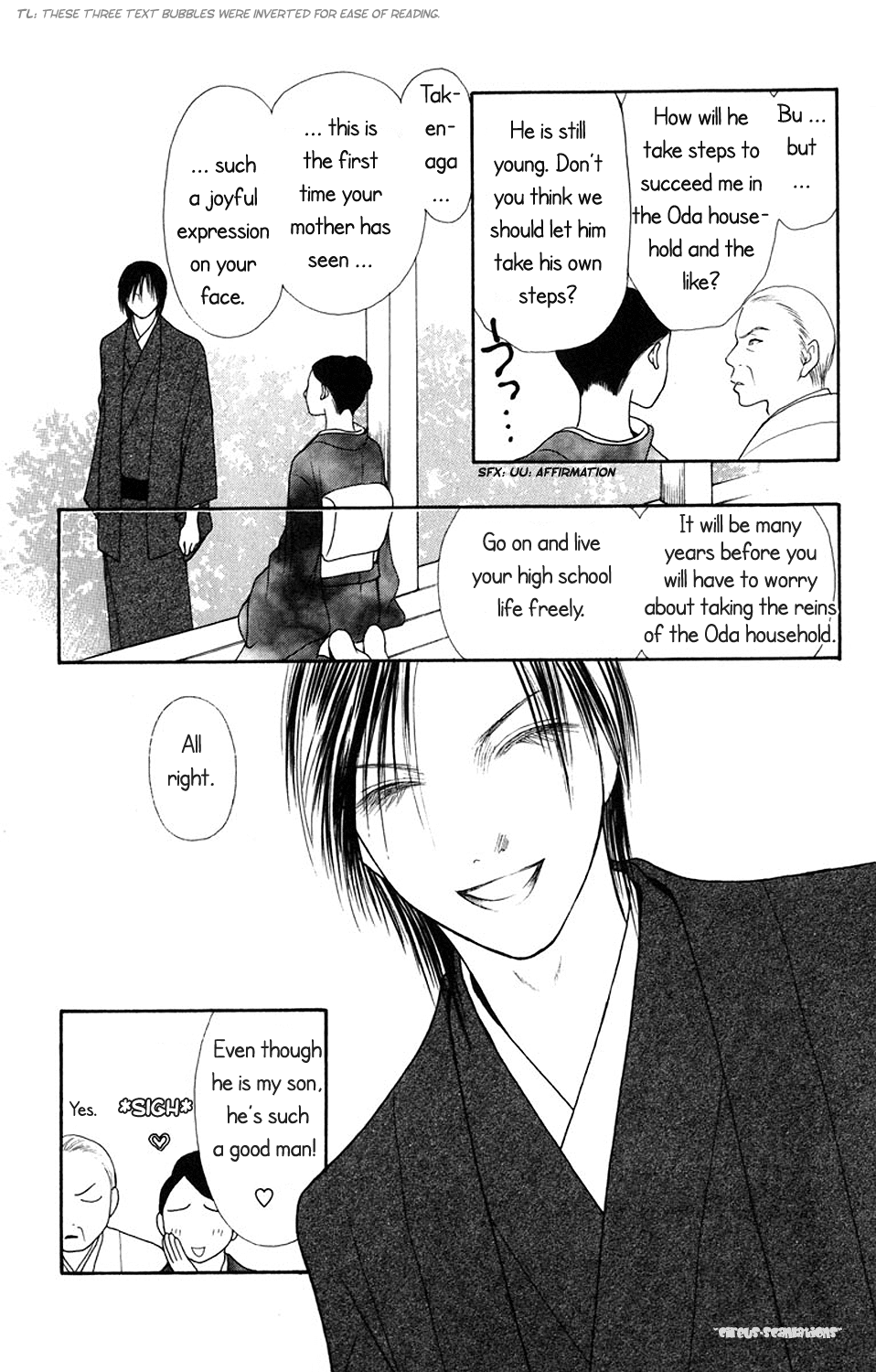 Yamato Nadeshiko Shichihenge Chapter 72 page 35 - Chapter 72: Takenaga's Honor
