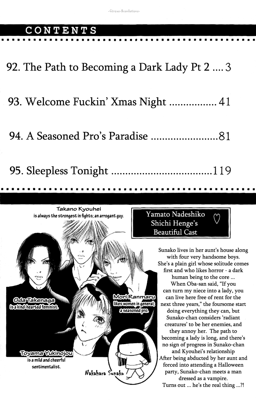 Yamato Nadeshiko Shichihenge Chapter 92 page 4 - Chapter 92: The Path to Become a Dark Lady part 2