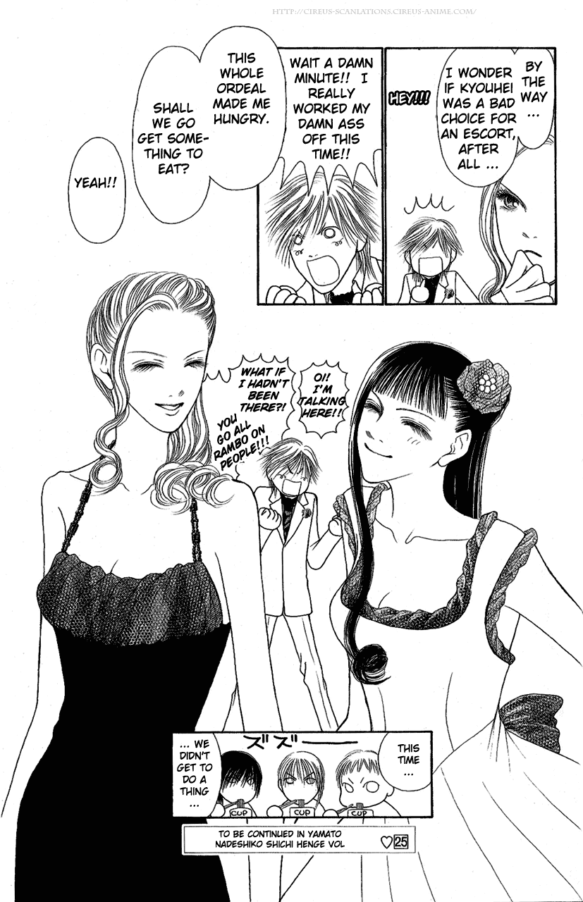 Yamato Nadeshiko Shichihenge Chapter 99 page 36 - Chapter 99: Magnificent