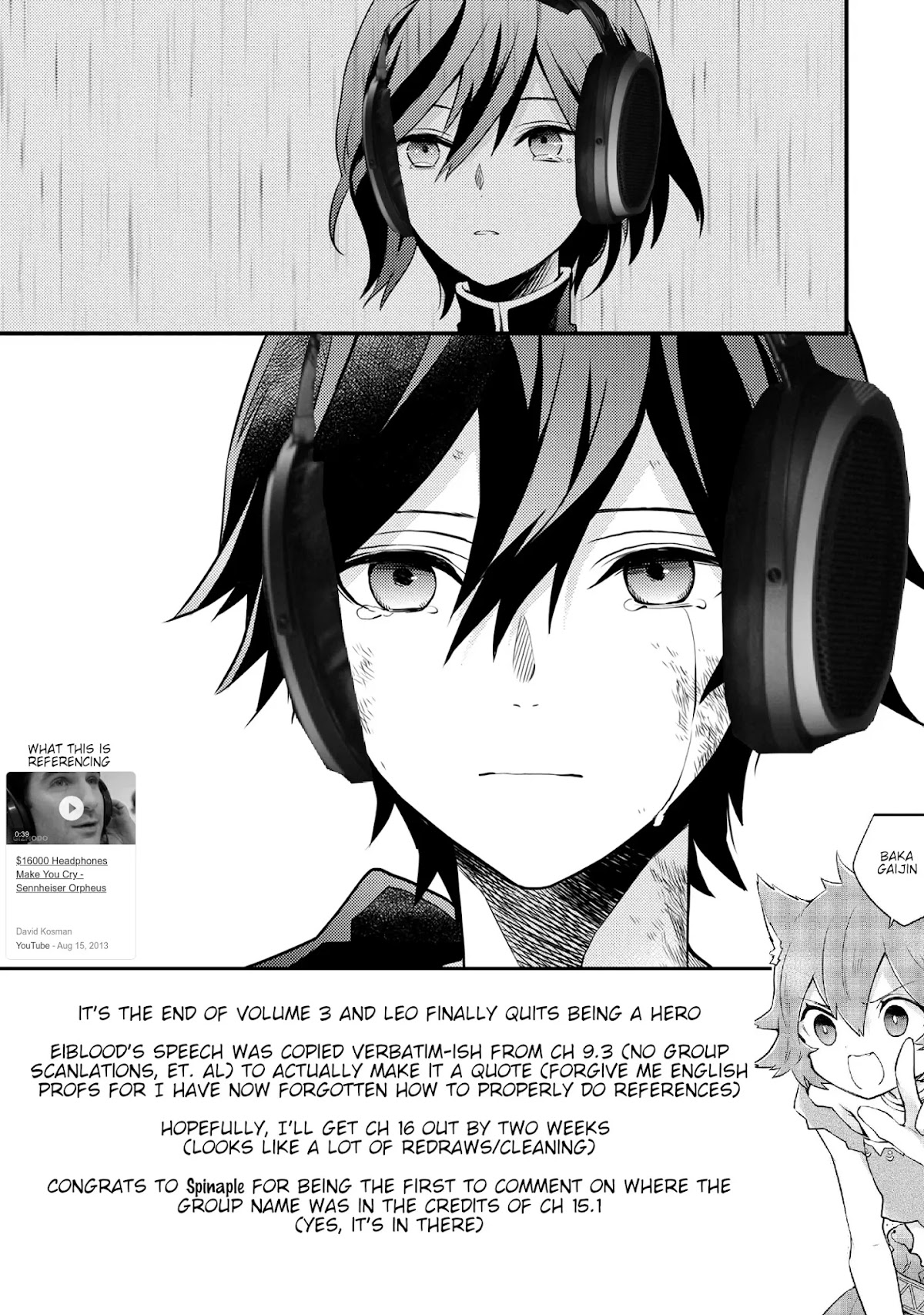 Yamemasu Tsugi No Shokuba Ha Mao Jo Chapter 15.1 page 33 - Chapter 15.1 - 15.3: Hero, Protect Humanity ………… ①