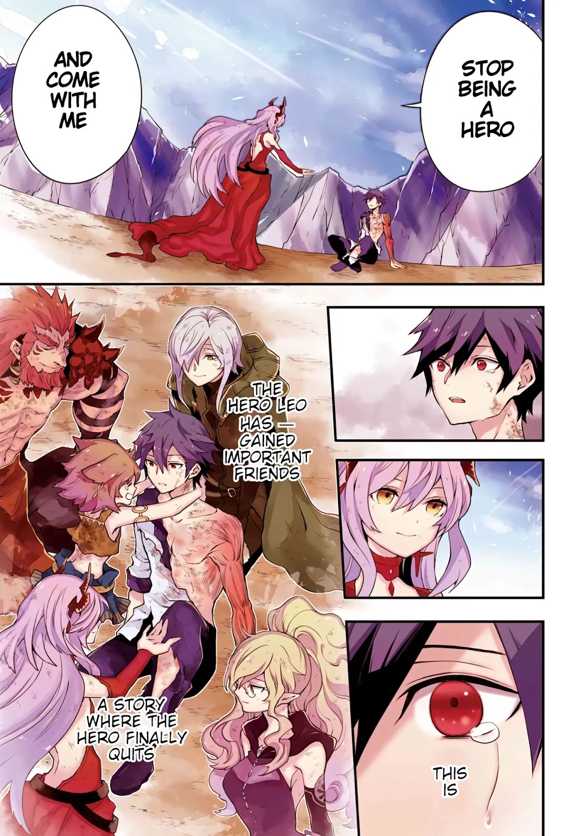 Yamemasu Tsugi No Shokuba Ha Mao Jo Chapter 16.1 page 1 - Chapter 16.1 - 16.2: Hero, Officially Employed ①