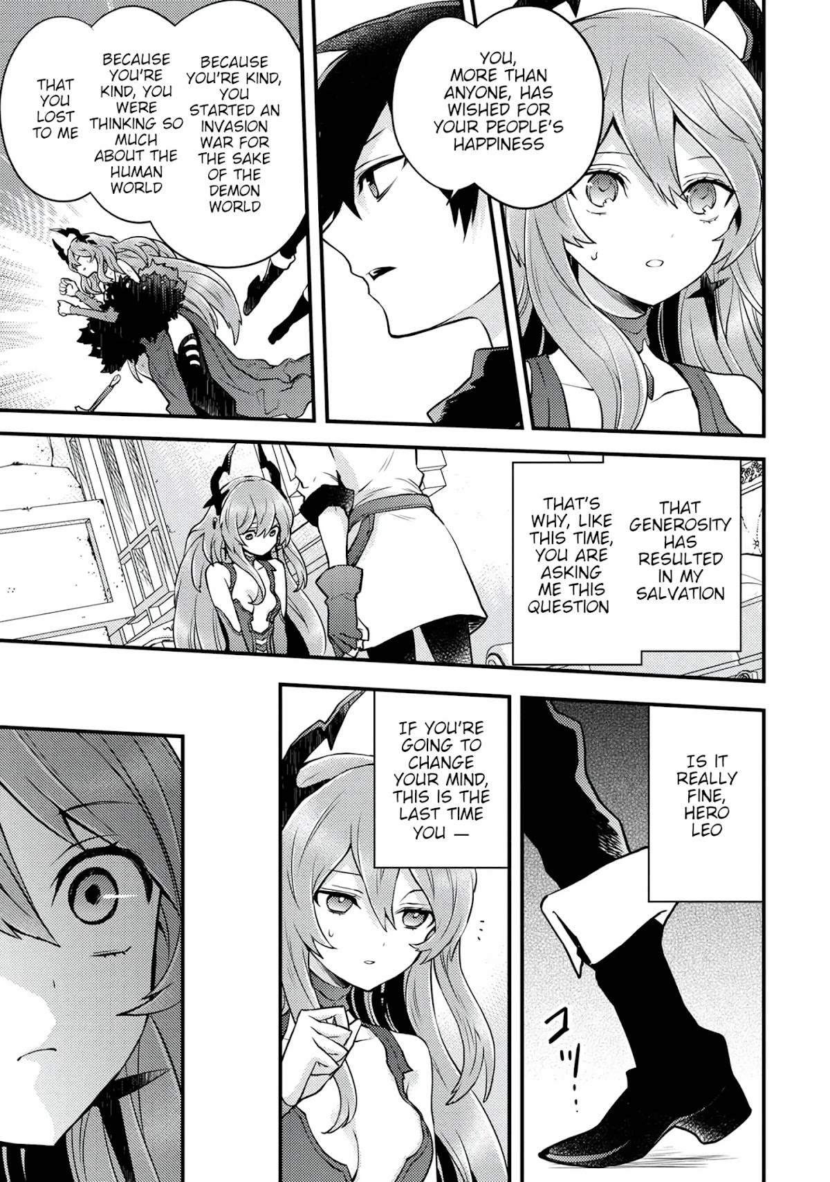 Yamemasu Tsugi No Shokuba Ha Mao Jo Chapter 16.1 page 10 - Chapter 16.1 - 16.2: Hero, Officially Employed ①