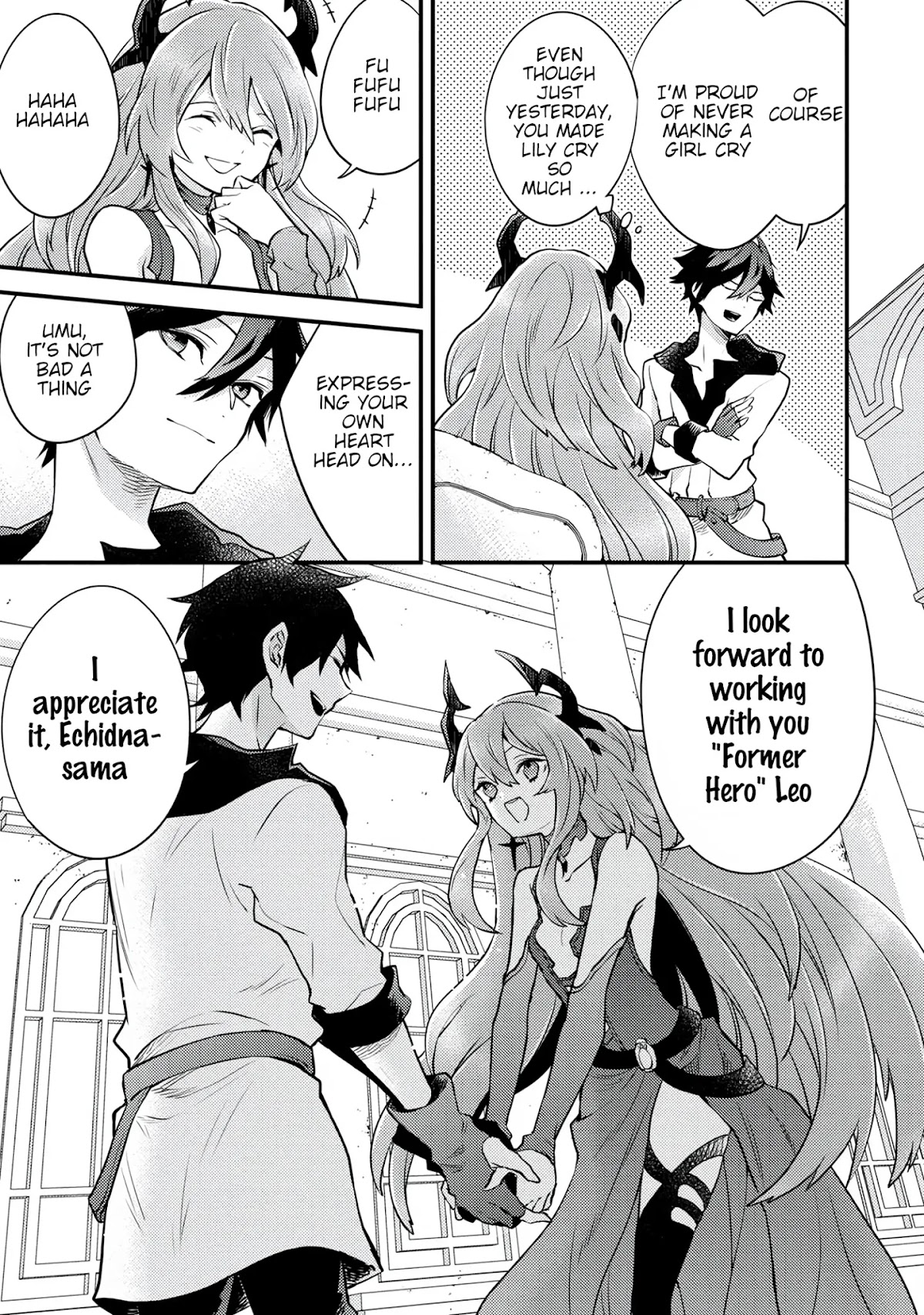 Yamemasu Tsugi No Shokuba Ha Mao Jo Chapter 16.1 page 12 - Chapter 16.1 - 16.2: Hero, Officially Employed ①