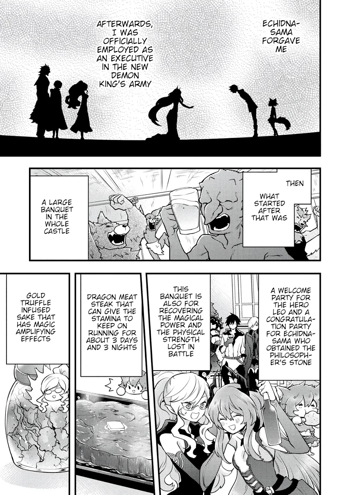 Yamemasu Tsugi No Shokuba Ha Mao Jo Chapter 16.1 page 6 - Chapter 16.1 - 16.2: Hero, Officially Employed ①