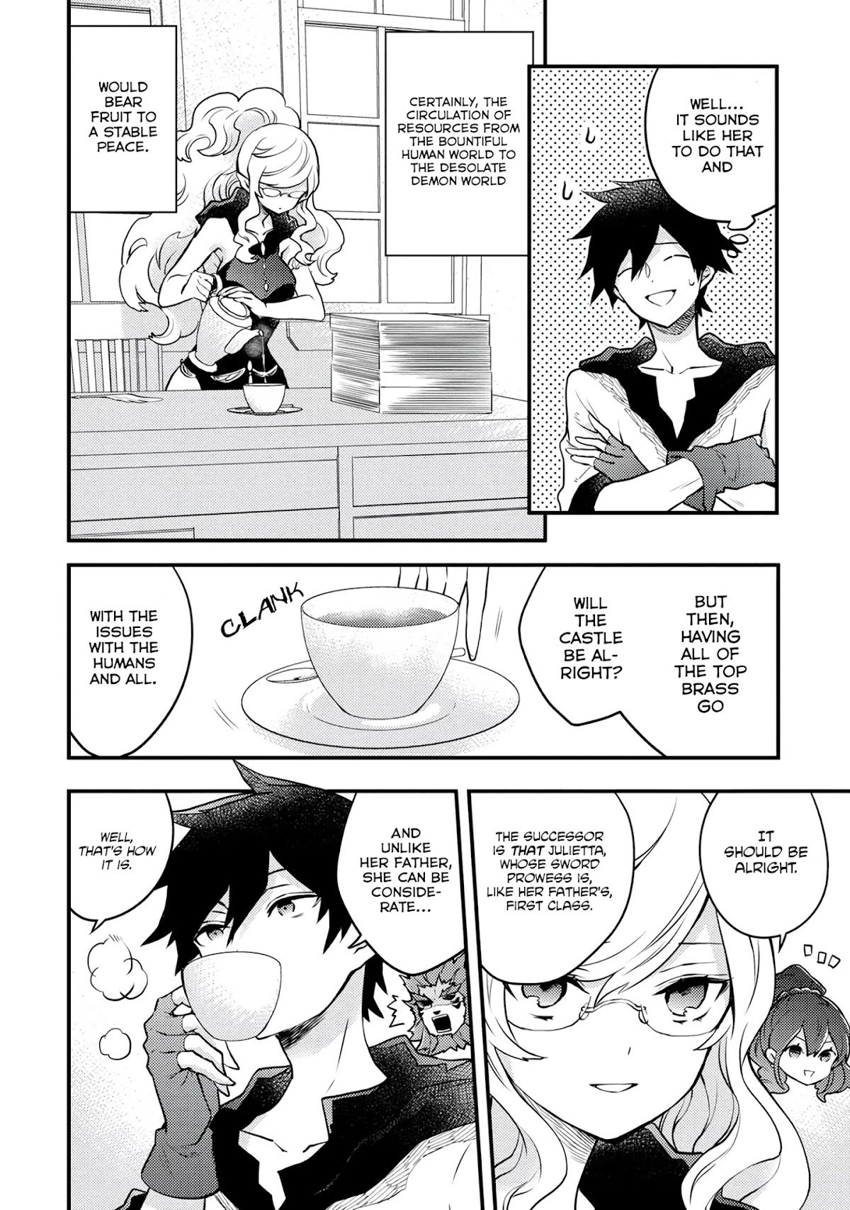 Yamemasu Tsugi No Shokuba Ha Mao Jo Chapter 17.1 page 4 - Chapter 17.1 - 17.2