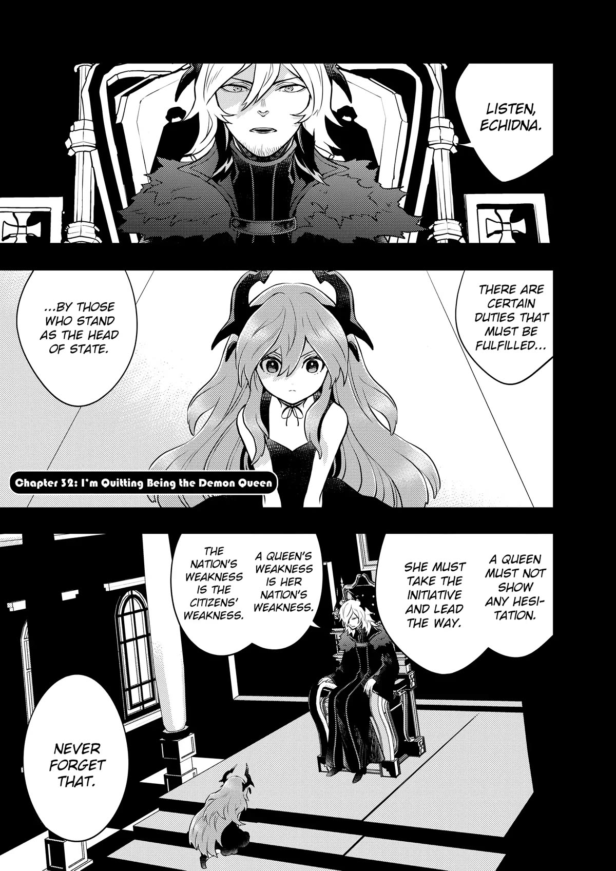 Yamemasu Tsugi No Shokuba Ha Mao Jo Chapter 32 page 1 - Chapter 32