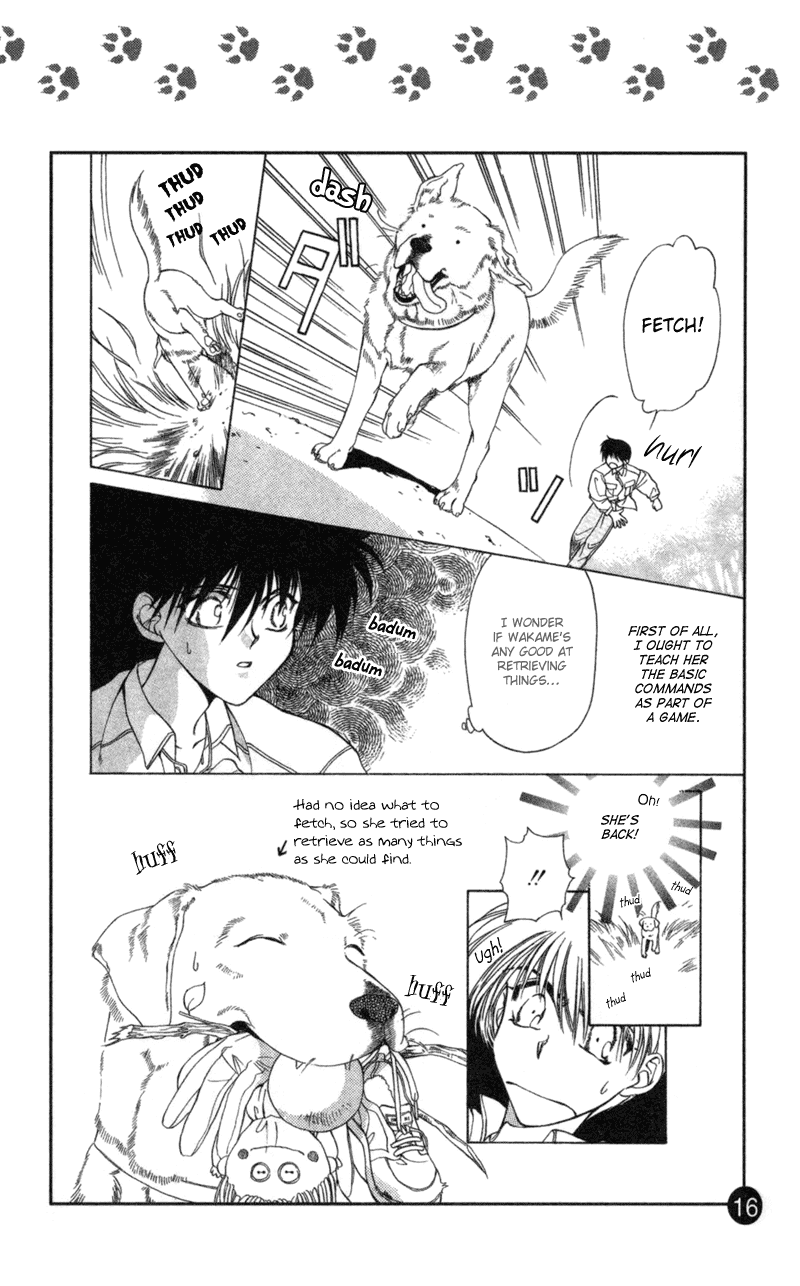 Yami no Matsuei Sketchbook Chapter 0.2 page 18 - Chapter 0 v2 : Walking the Dog