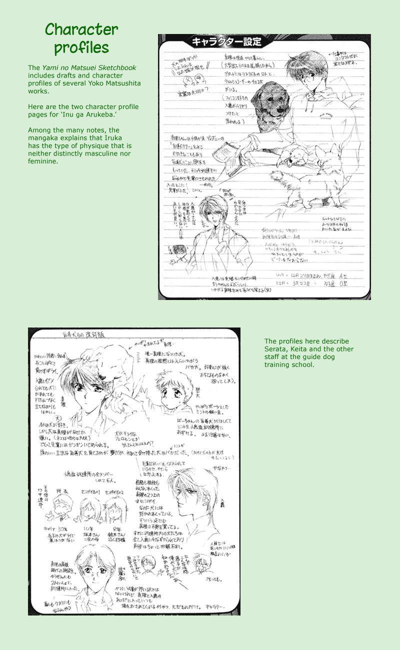 Yami no Matsuei Sketchbook Chapter 0.2 page 43 - Chapter 0 v2 : Walking the Dog