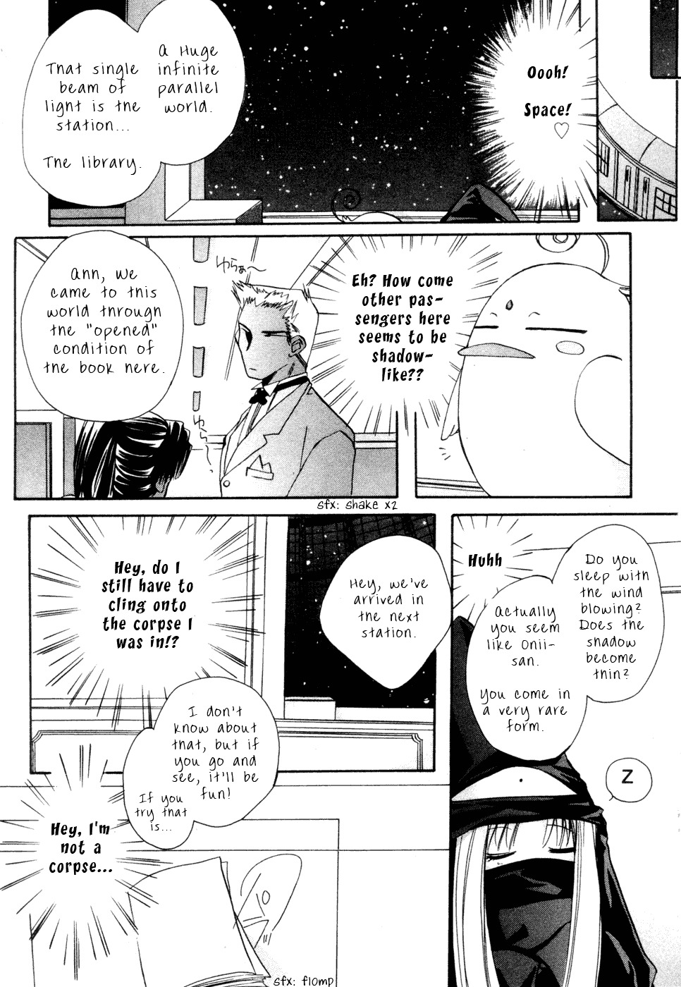 Yami to Boushi to Hon no Tabibito Chapter 2 page 11 - Chapter 2: From the Vehicle Window's World