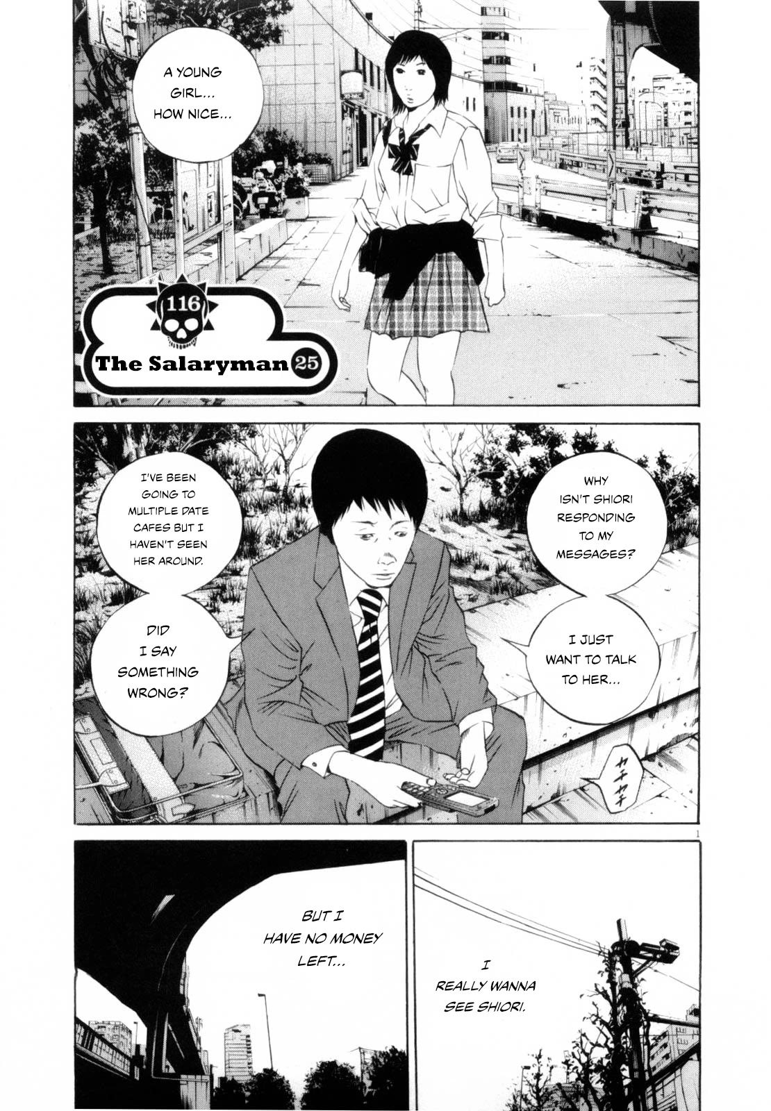 Yamikin Ushijima-kun Chapter 116 page 1 - Chapter 116: The Salaryman 25