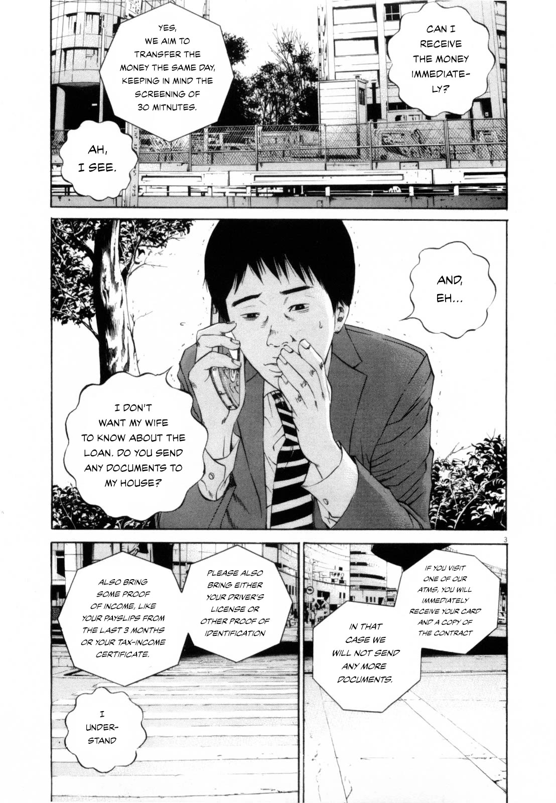 Yamikin Ushijima-kun Chapter 116 page 3 - Chapter 116: The Salaryman 25