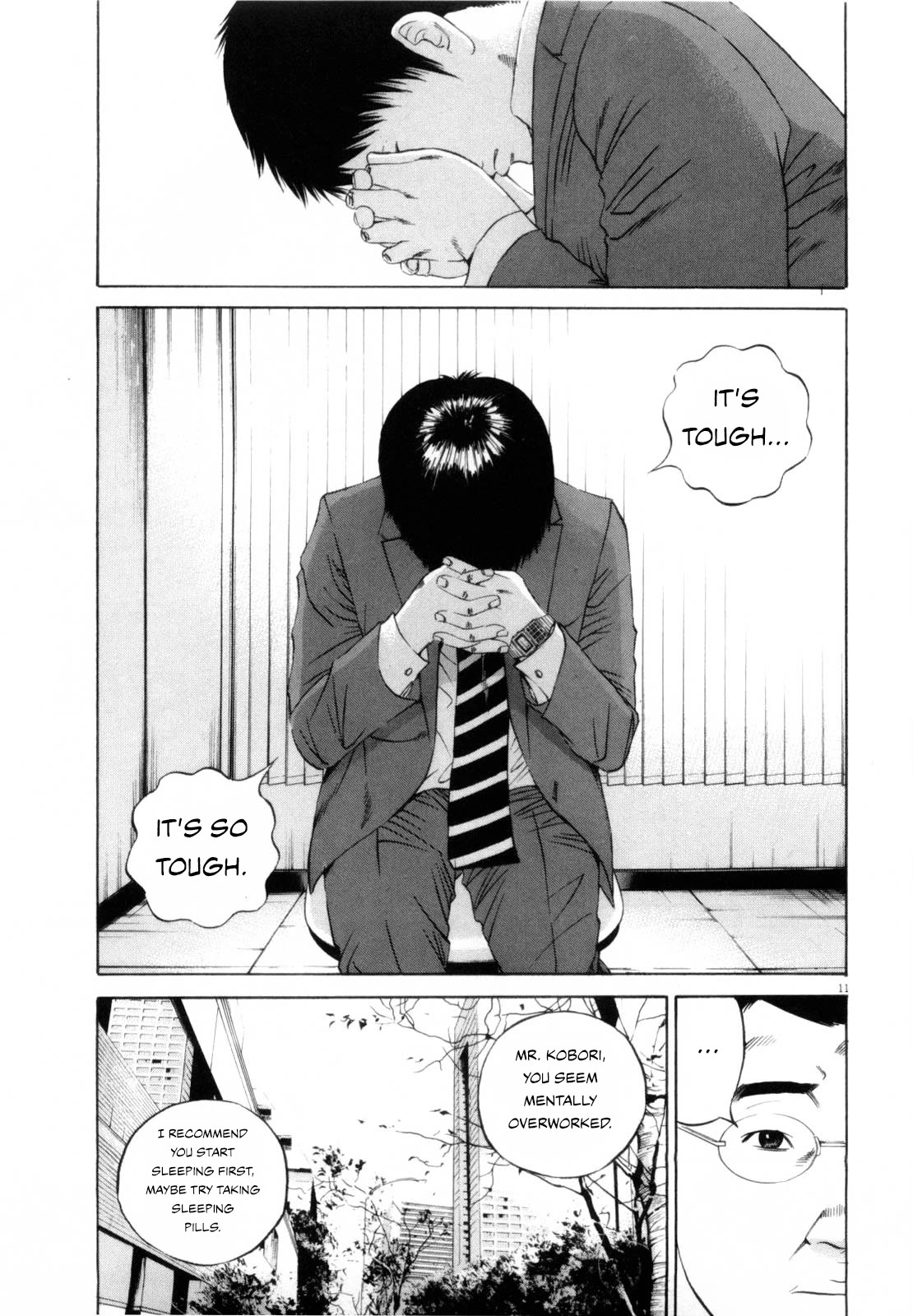 Yamikin Ushijima-kun Chapter 117 page 11 - Chapter 117: The Salaryman 26