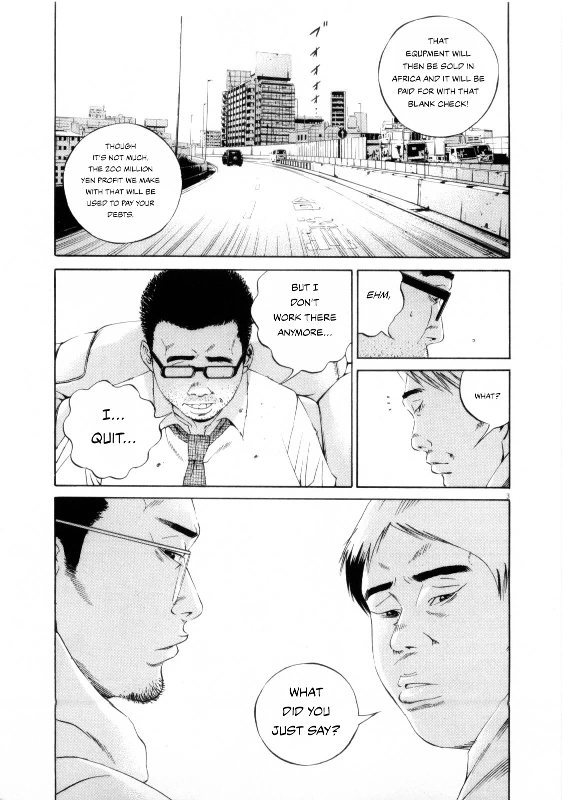 Yamikin Ushijima-kun Chapter 119 page 3 - Chapter 119: The Salaryman 28