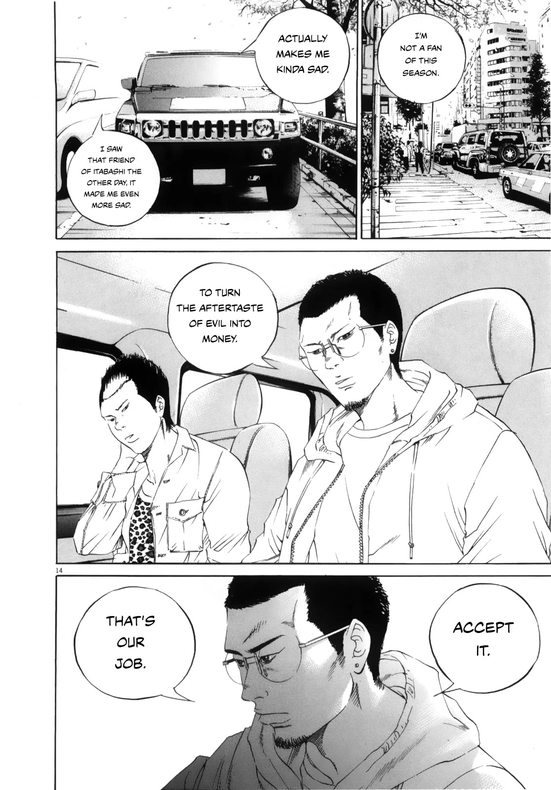 Yamikin Ushijima-kun Chapter 121 page 14 - Chapter 121: The Salaryman 30