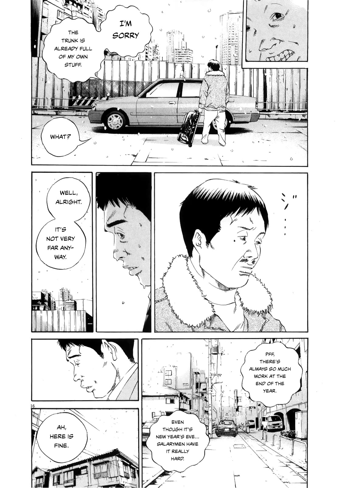 Yamikin Ushijima-kun Chapter 122 page 15 - Chapter 122: The Taxi Driver