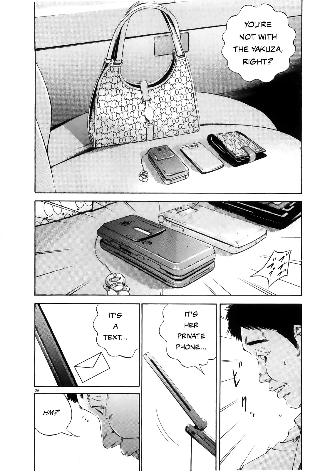 Yamikin Ushijima-kun Chapter 122 page 25 - Chapter 122: The Taxi Driver