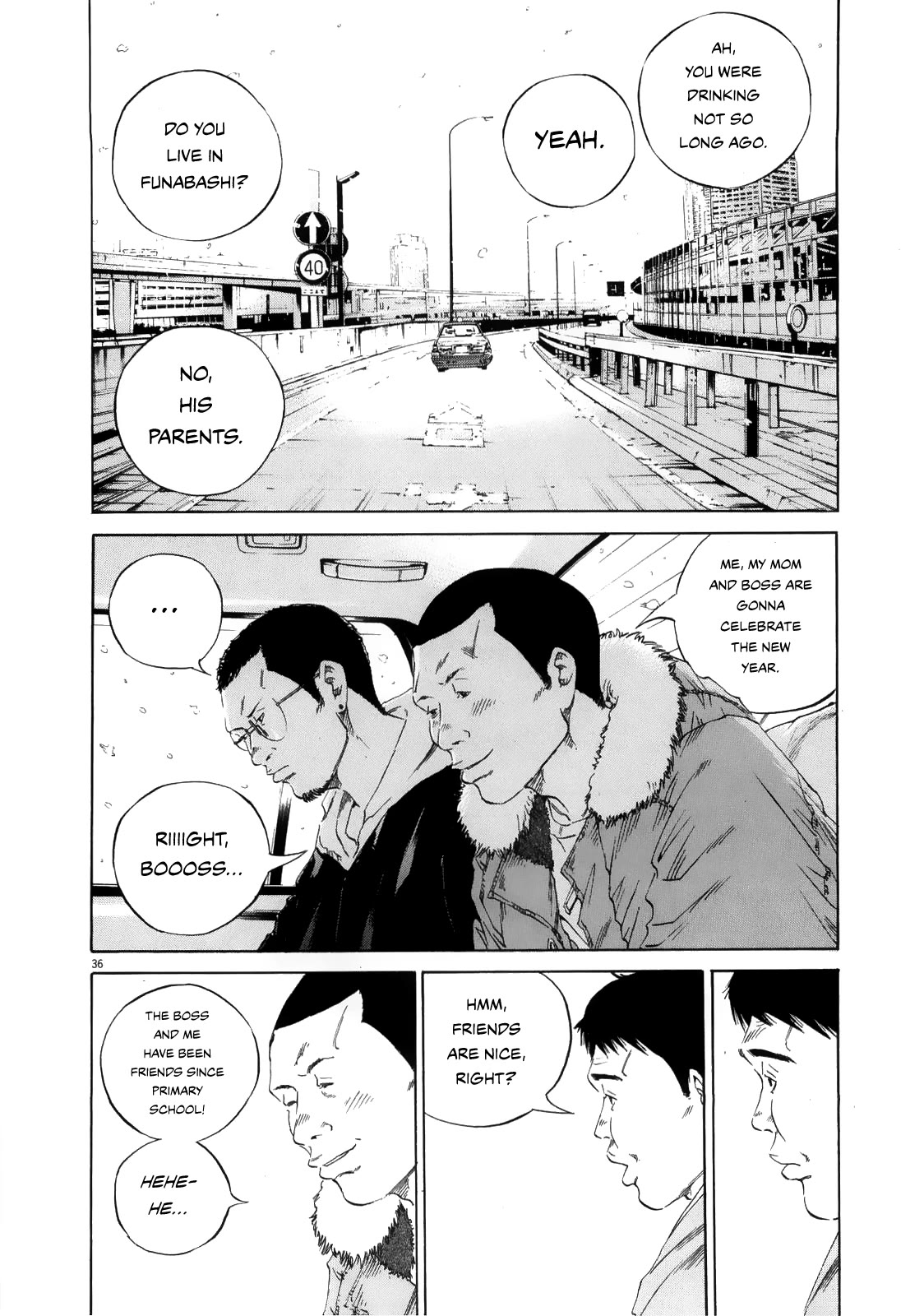 Yamikin Ushijima-kun Chapter 122 page 34 - Chapter 122: The Taxi Driver