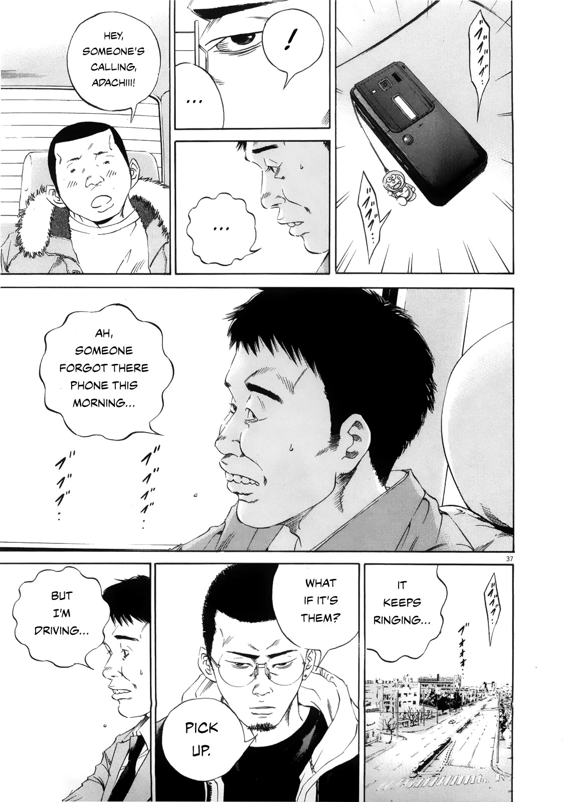 Yamikin Ushijima-kun Chapter 122 page 35 - Chapter 122: The Taxi Driver