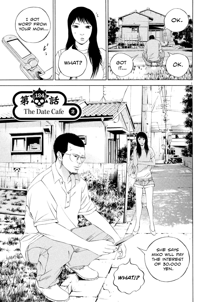 Yamikin Ushijima-kun Chapter 124 page 1 - Chapter 124: The Date Cafe 2