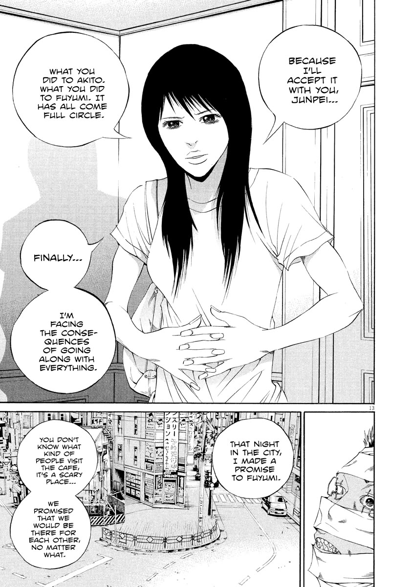 Yamikin Ushijima-kun Chapter 133 page 13 - Chapter 133: The Date Cafe 11