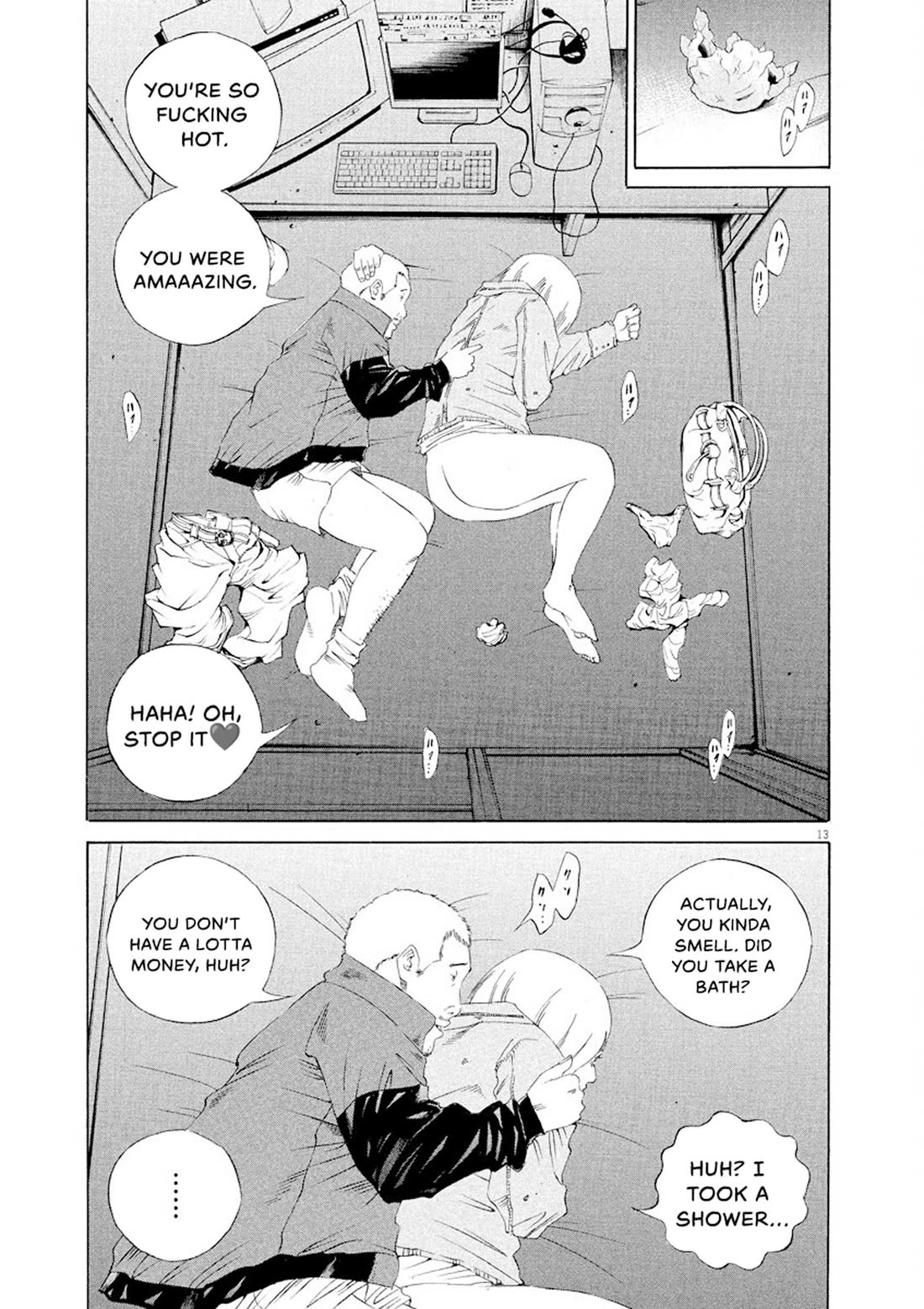 Yamikin Ushijima-kun Chapter 148 page 13 - Chapter 148: The Hotline Girl 2