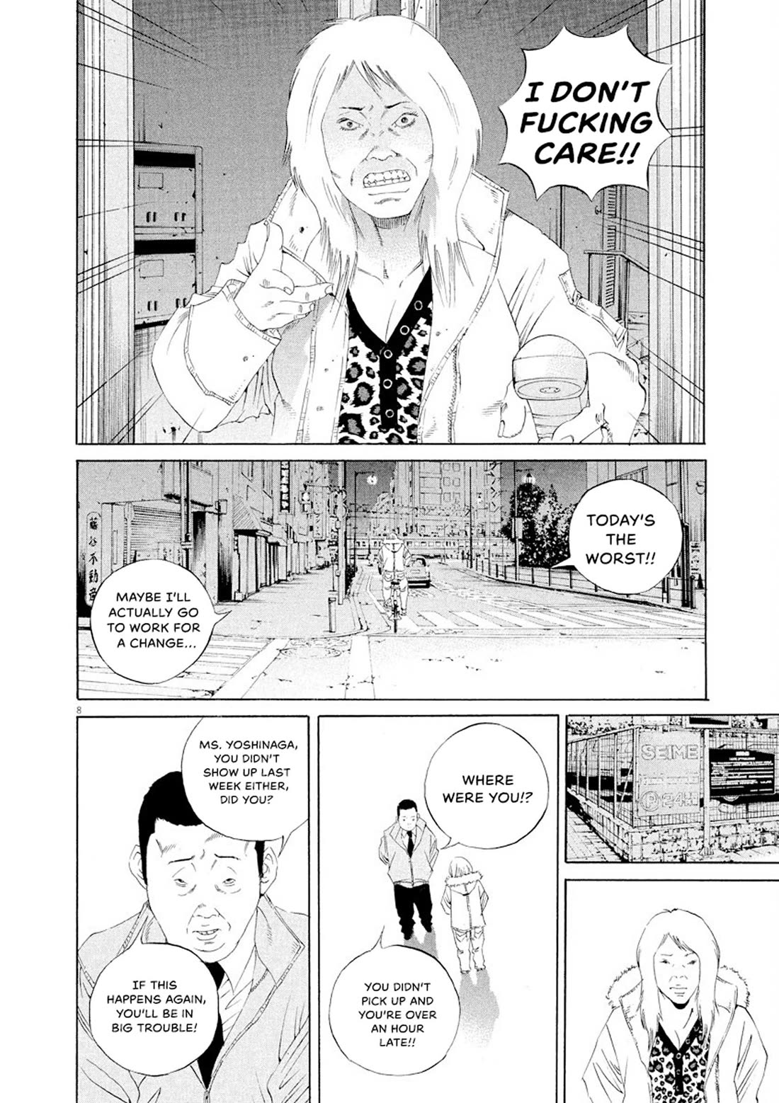 Yamikin Ushijima-kun Chapter 148 page 8 - Chapter 148: The Hotline Girl 2