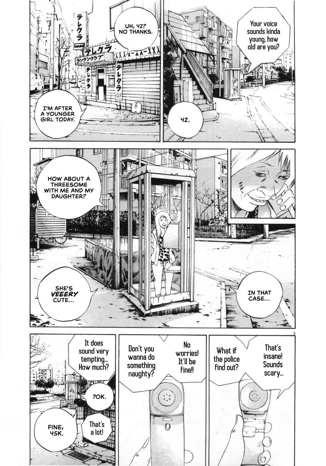 Yamikin Ushijima-kun Chapter 152 page 5 - Chapter 152: The Hotline Girl 6