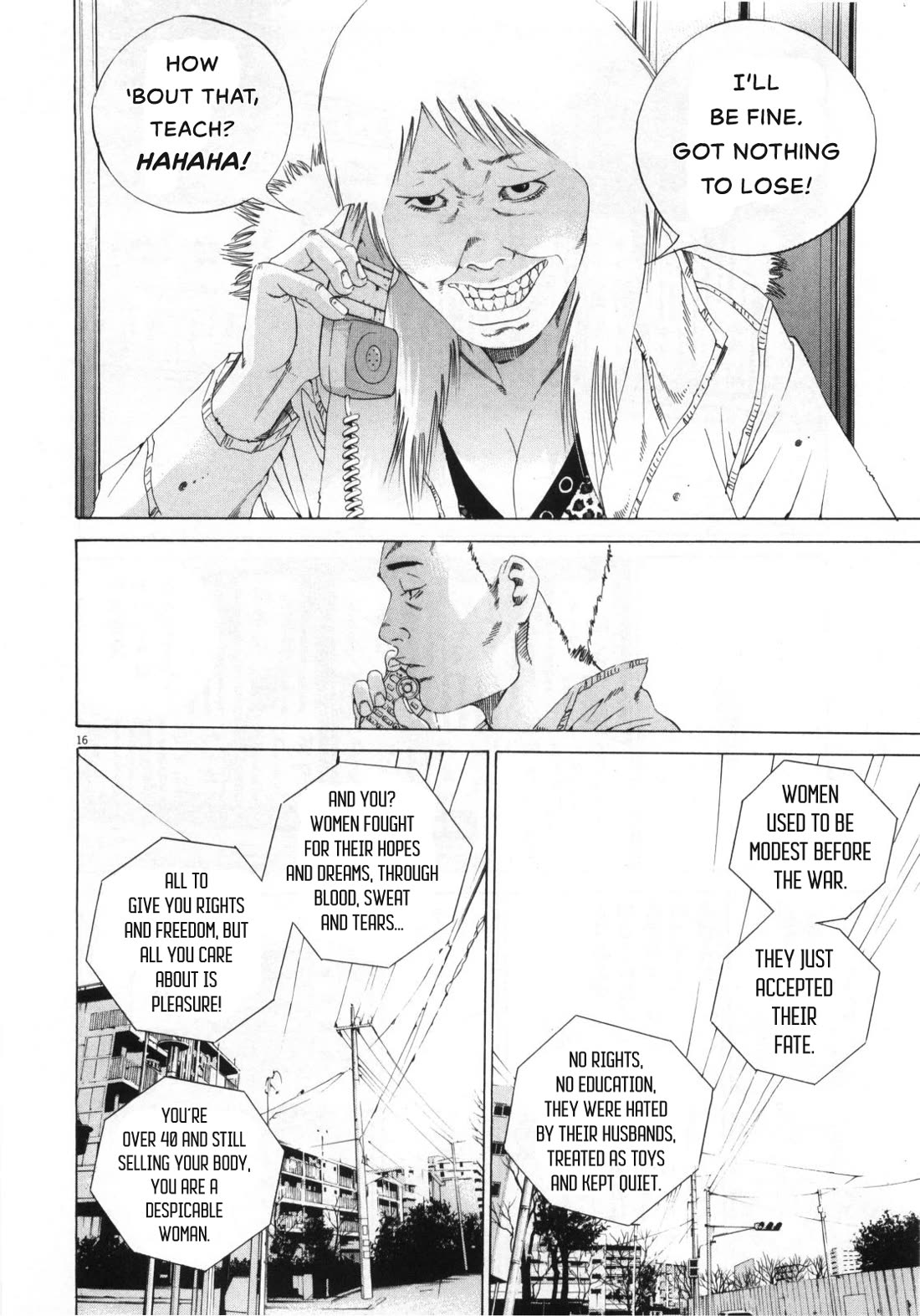 Yamikin Ushijima-kun Chapter 153 page 16 - Chapter 153: The Hotline Girl 7