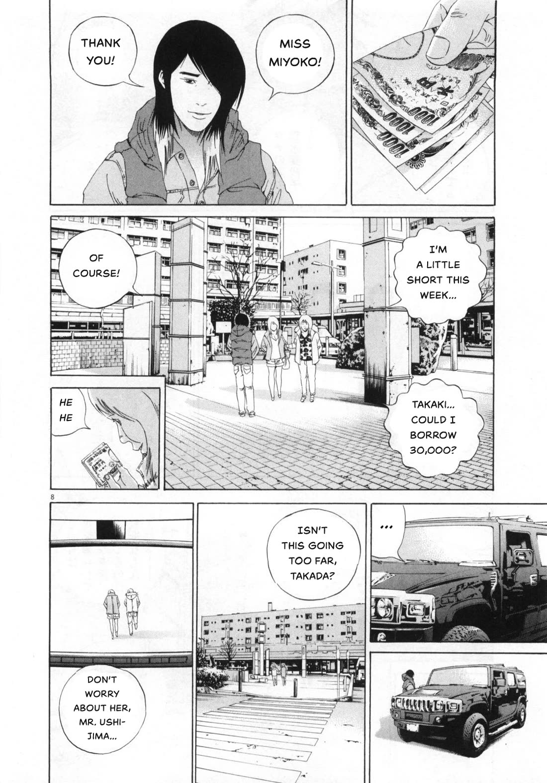 Yamikin Ushijima-kun Chapter 153 page 8 - Chapter 153: The Hotline Girl 7