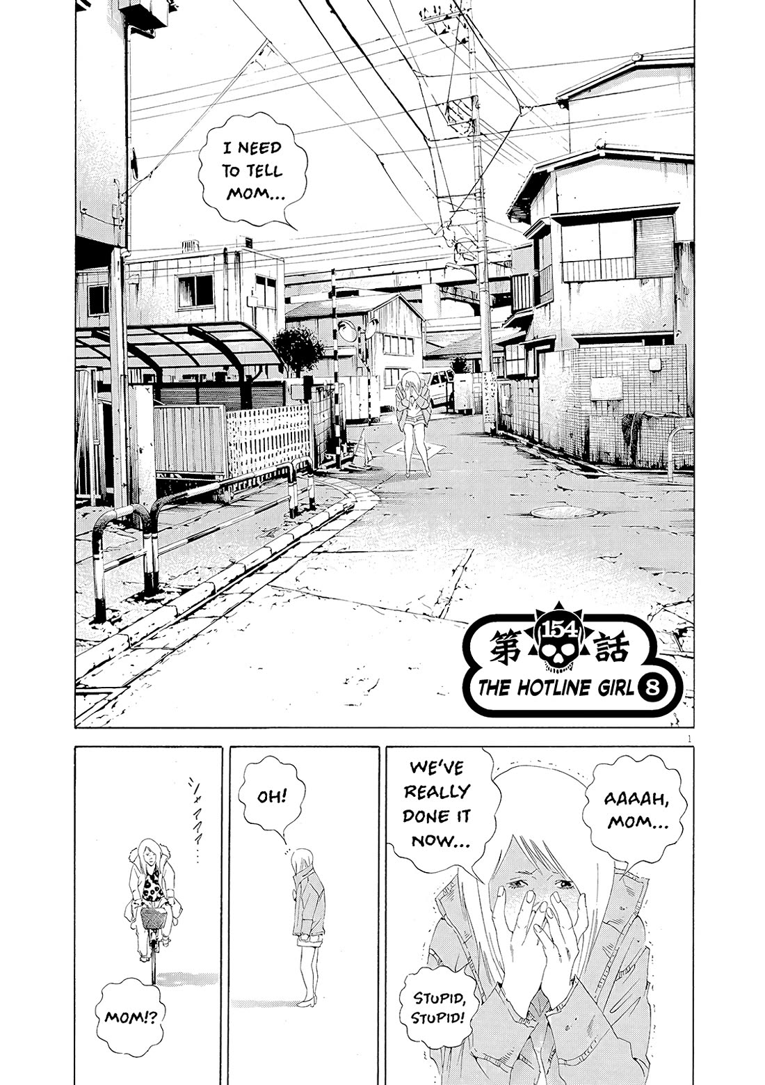 Yamikin Ushijima-kun Chapter 154 page 1 - Chapter 154: The Hotline Girl 8