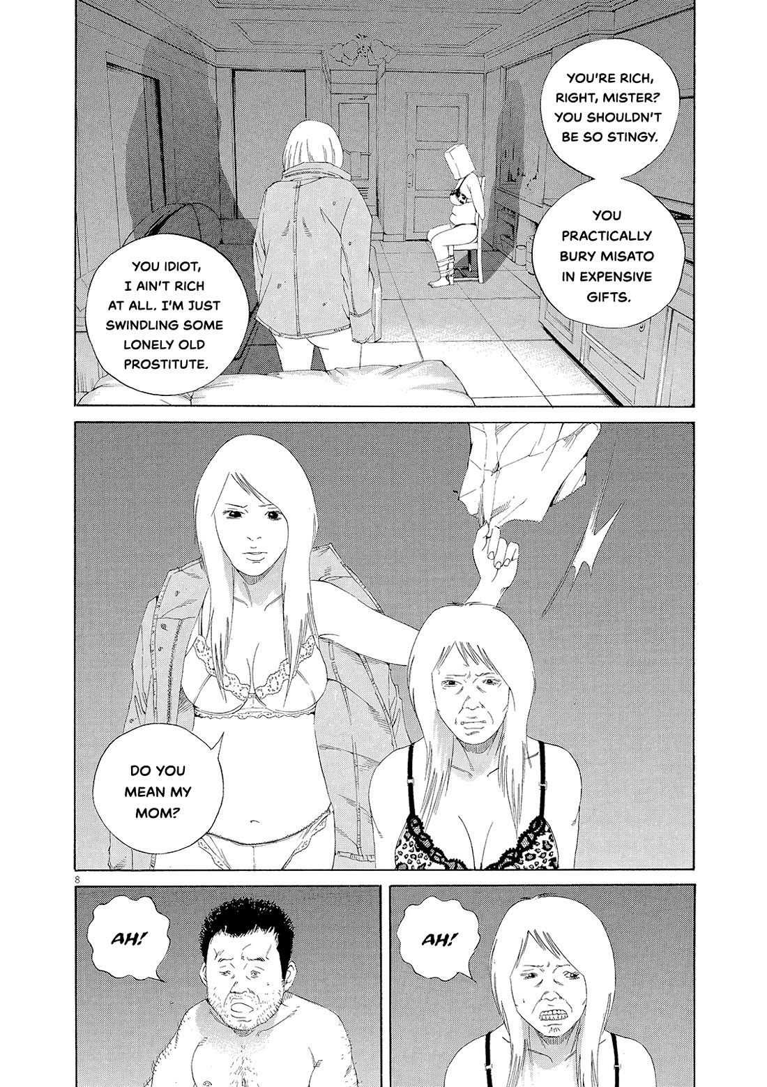 Yamikin Ushijima-kun Chapter 155 page 8 - Chapter 155: The Hotline Girl 9