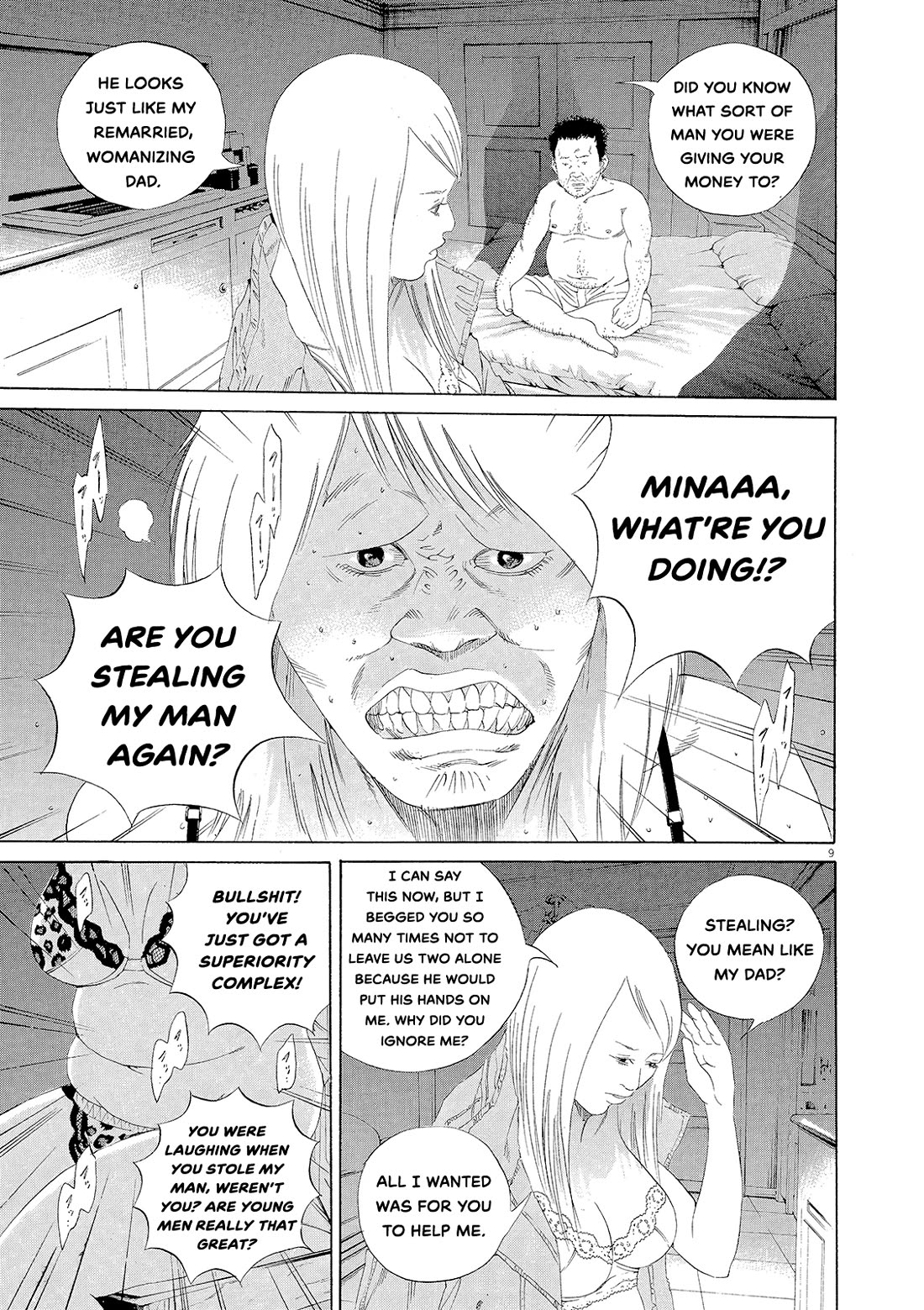 Yamikin Ushijima-kun Chapter 155 page 9 - Chapter 155: The Hotline Girl 9
